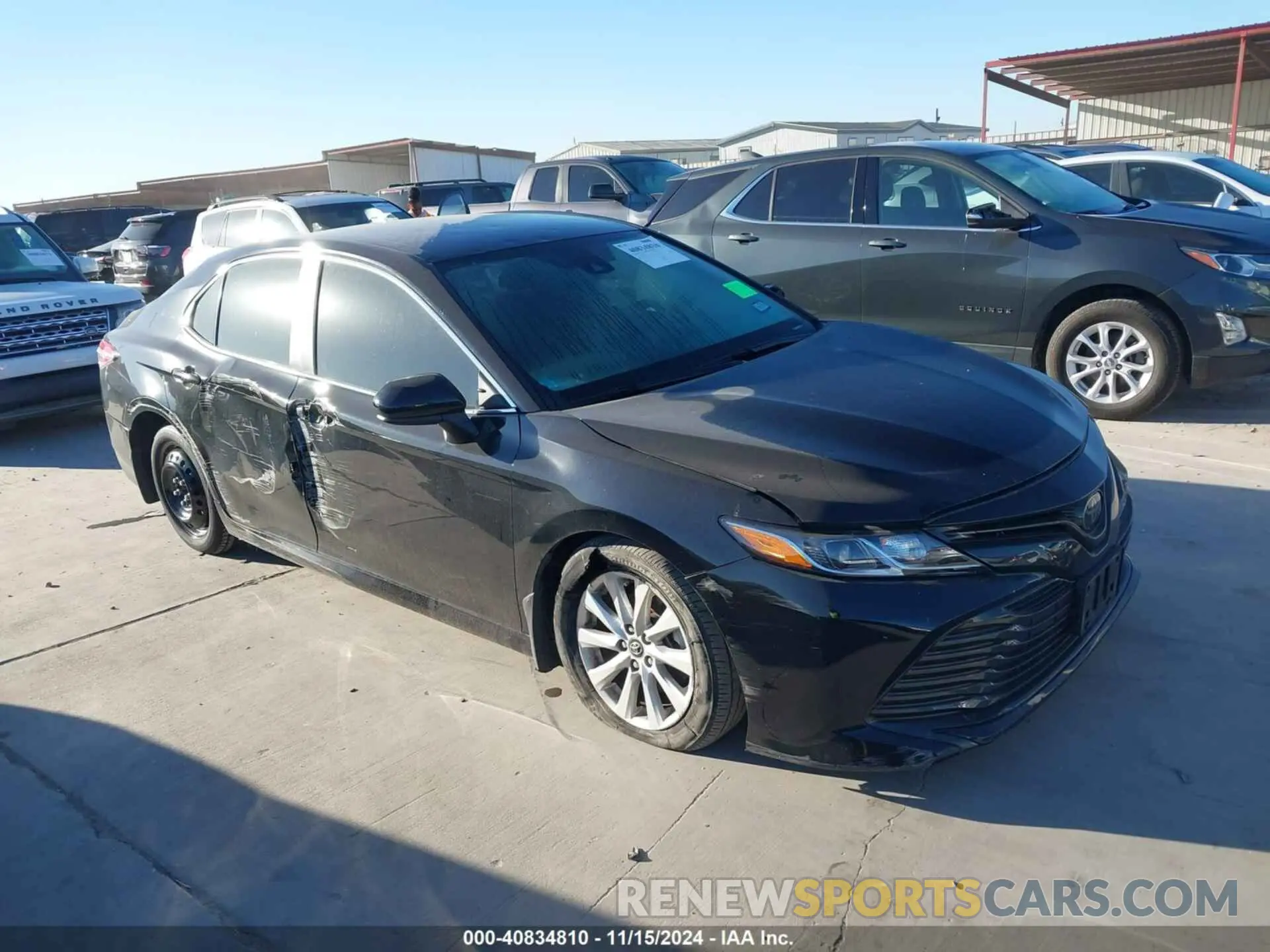 1 fotografías del automóvil dañado 4T1B11HK8KU270683 TOYOTA CAMRY 2019