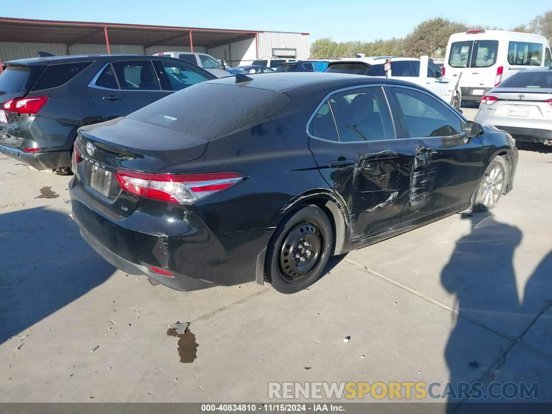 4 fotografías del automóvil dañado 4T1B11HK8KU270683 TOYOTA CAMRY 2019