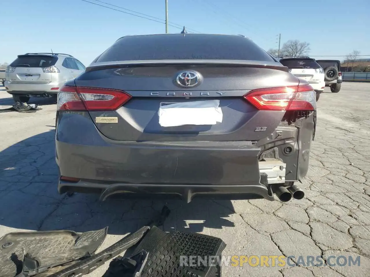 6 fotografías del automóvil dañado 4T1B11HK8KU278752 TOYOTA CAMRY 2019