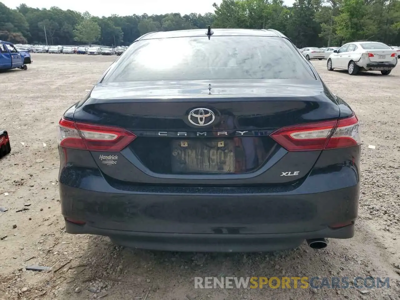 6 fotografías del automóvil dañado 4T1B11HK8KU295096 TOYOTA CAMRY 2019