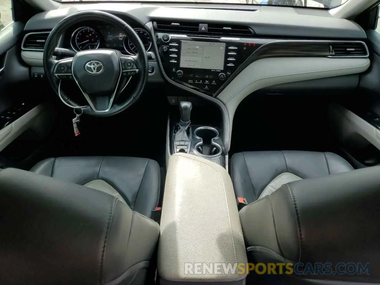 8 fotografías del automóvil dañado 4T1B11HK8KU295096 TOYOTA CAMRY 2019