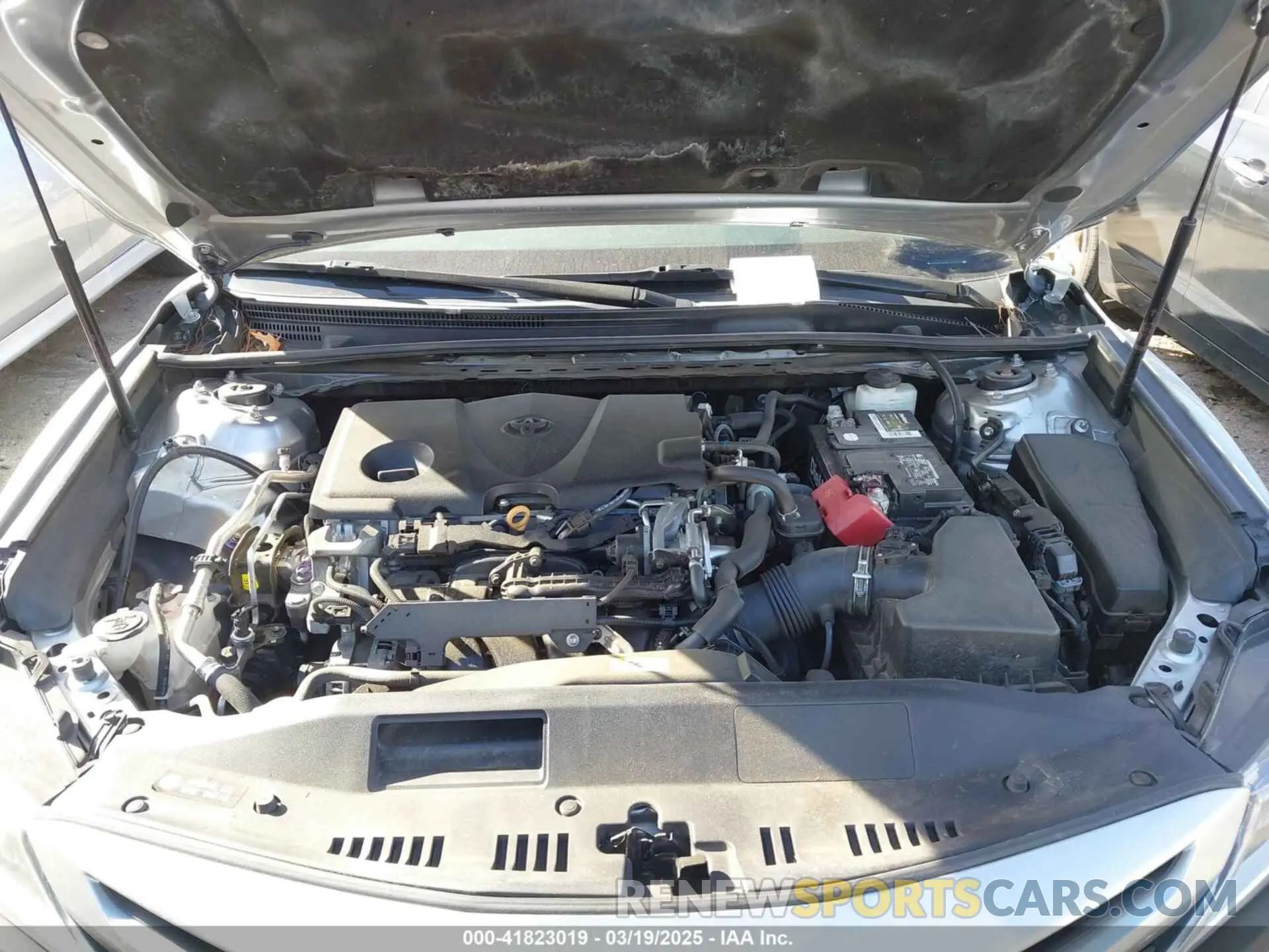 10 fotografías del automóvil dañado 4T1B11HK8KU681713 TOYOTA CAMRY 2019