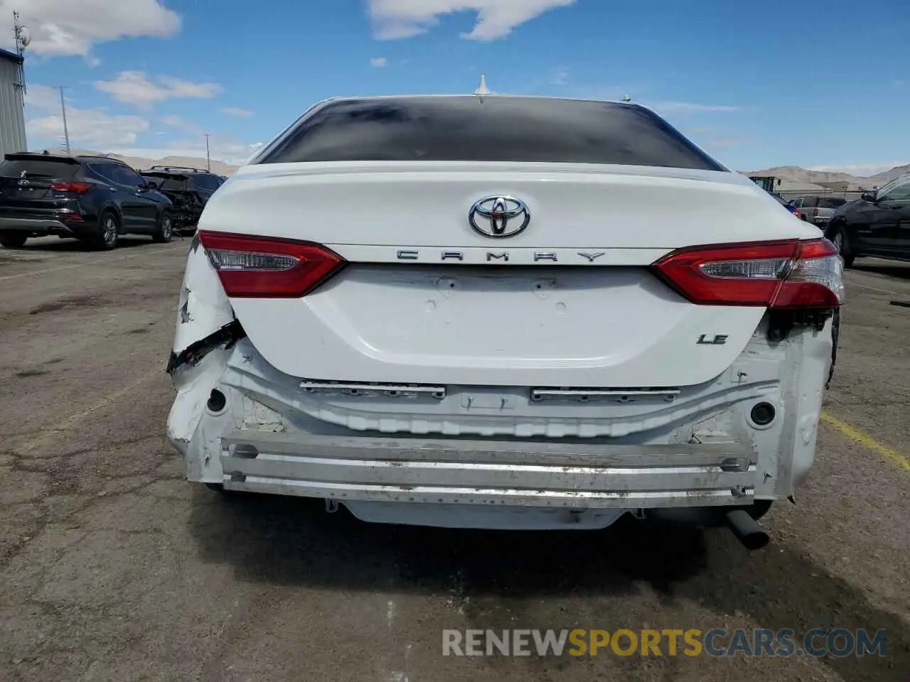6 fotografías del automóvil dañado 4T1B11HK8KU699743 TOYOTA CAMRY 2019