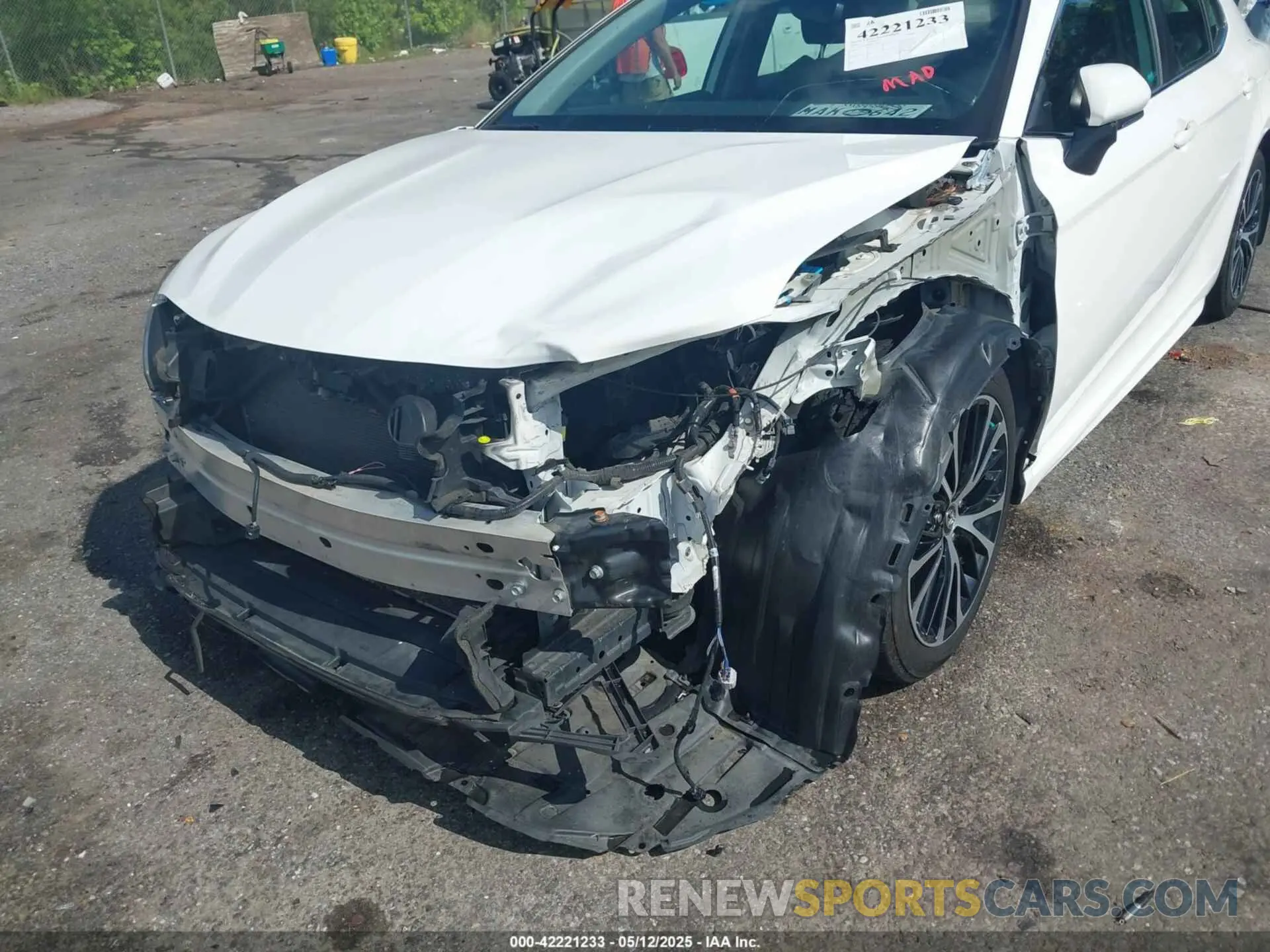 6 fotografías del automóvil dañado 4T1B11HK8KU708943 TOYOTA CAMRY 2019