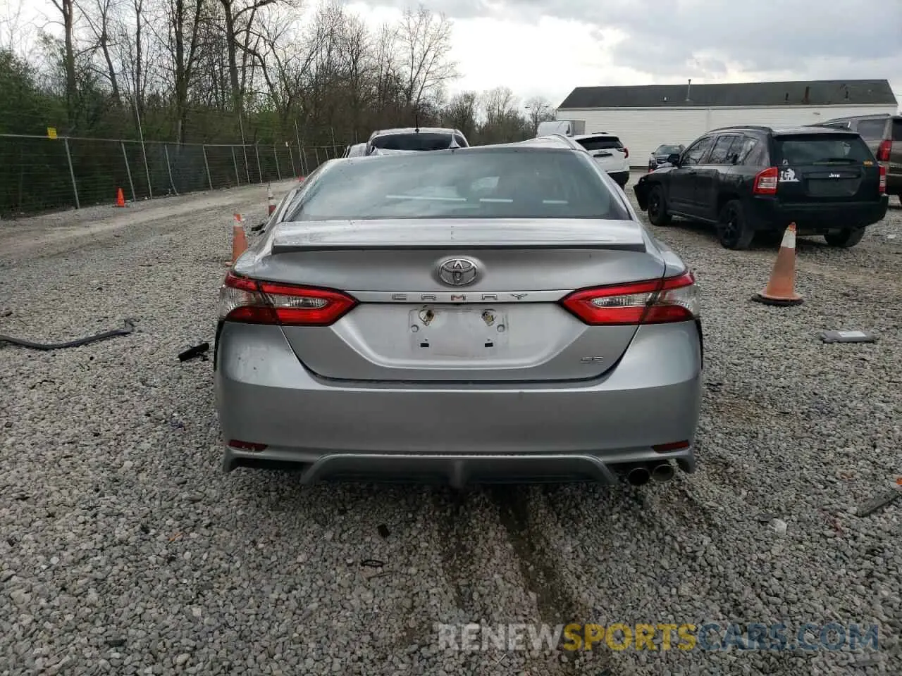 6 fotografías del automóvil dañado 4T1B11HK8KU730019 TOYOTA CAMRY 2019