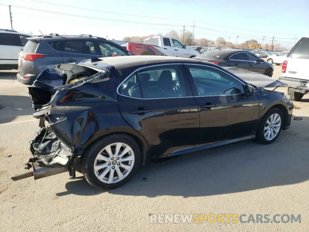 3 fotografías del automóvil dañado 4T1B11HK8KU730750 TOYOTA CAMRY 2019