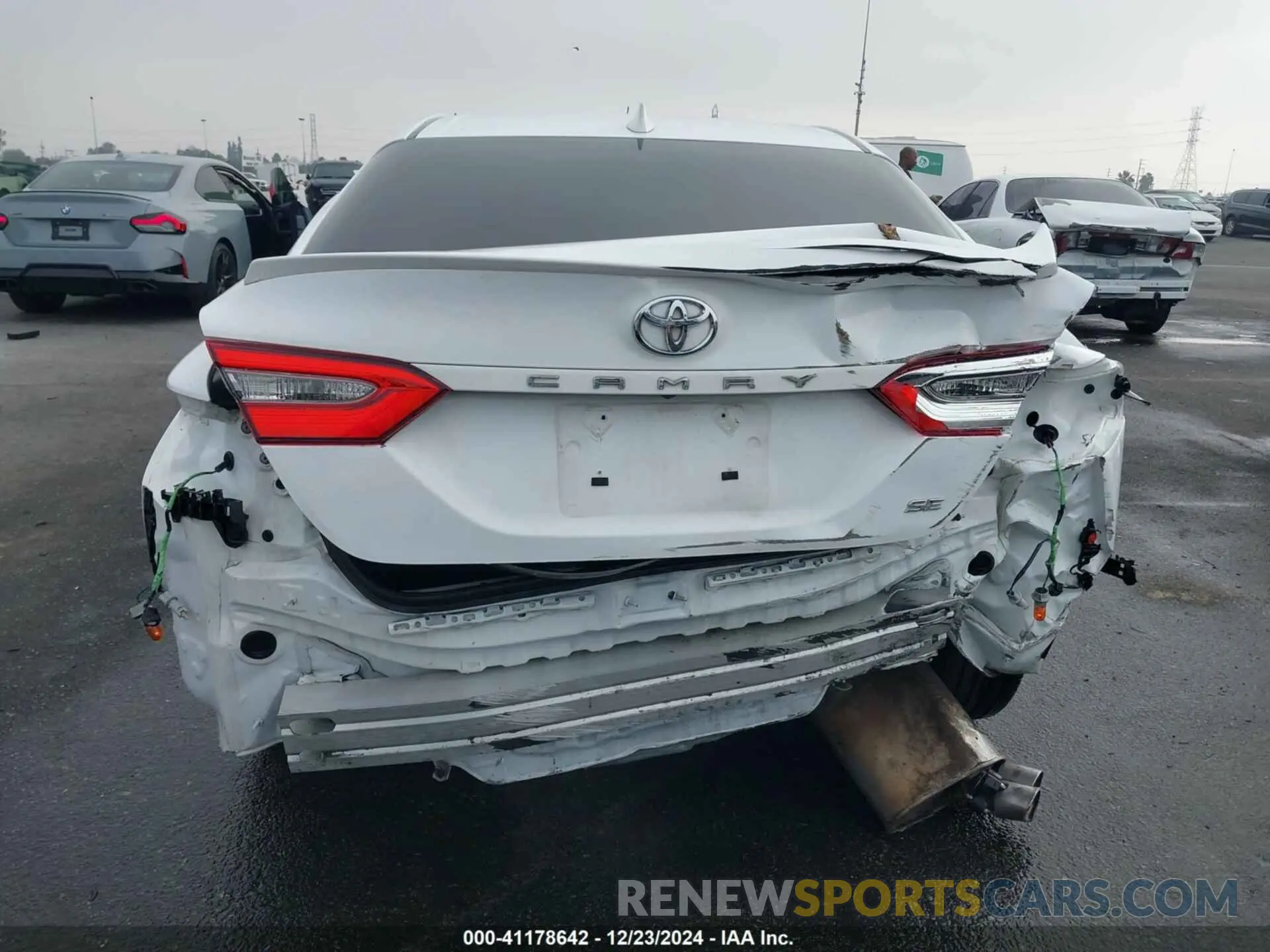 6 fotografías del automóvil dañado 4T1B11HK8KU731283 TOYOTA CAMRY 2019