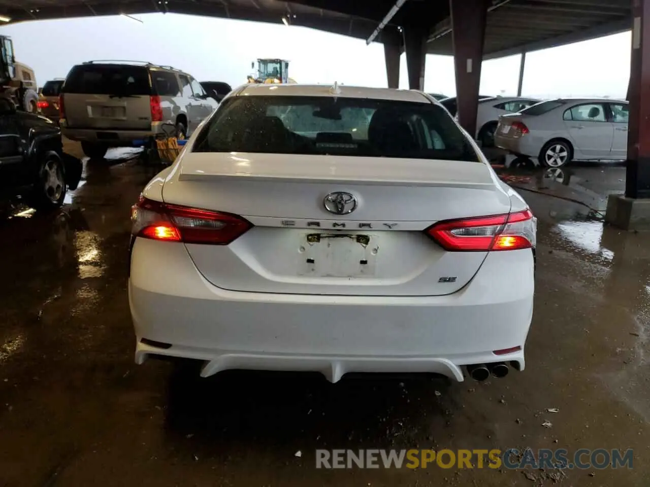 6 fotografías del automóvil dañado 4T1B11HK8KU741845 TOYOTA CAMRY 2019