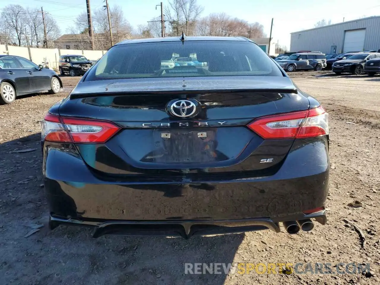 6 fotografías del automóvil dañado 4T1B11HK8KU742137 TOYOTA CAMRY 2019