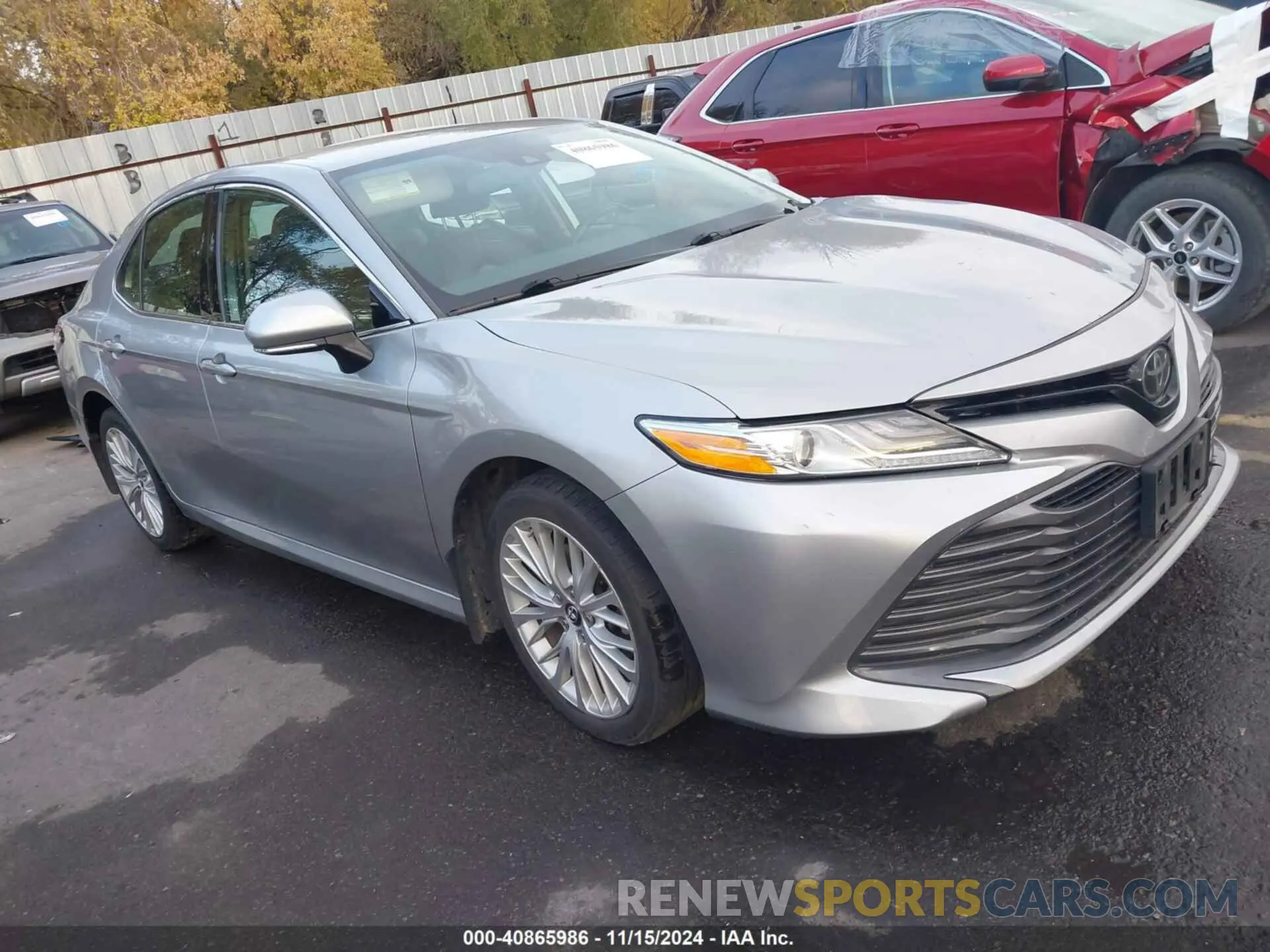 1 fotografías del automóvil dañado 4T1B11HK8KU743272 TOYOTA CAMRY 2019