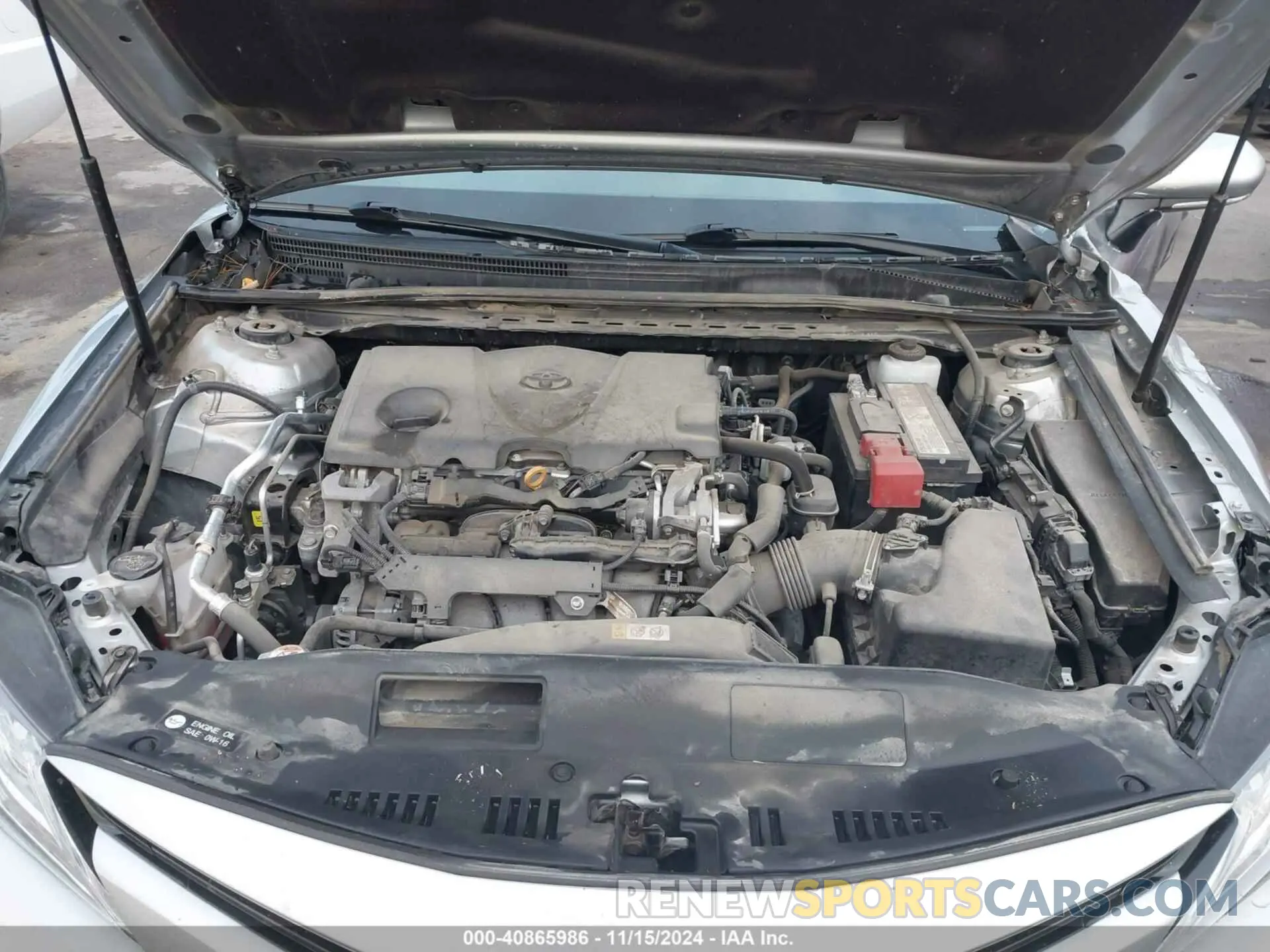 10 fotografías del automóvil dañado 4T1B11HK8KU743272 TOYOTA CAMRY 2019