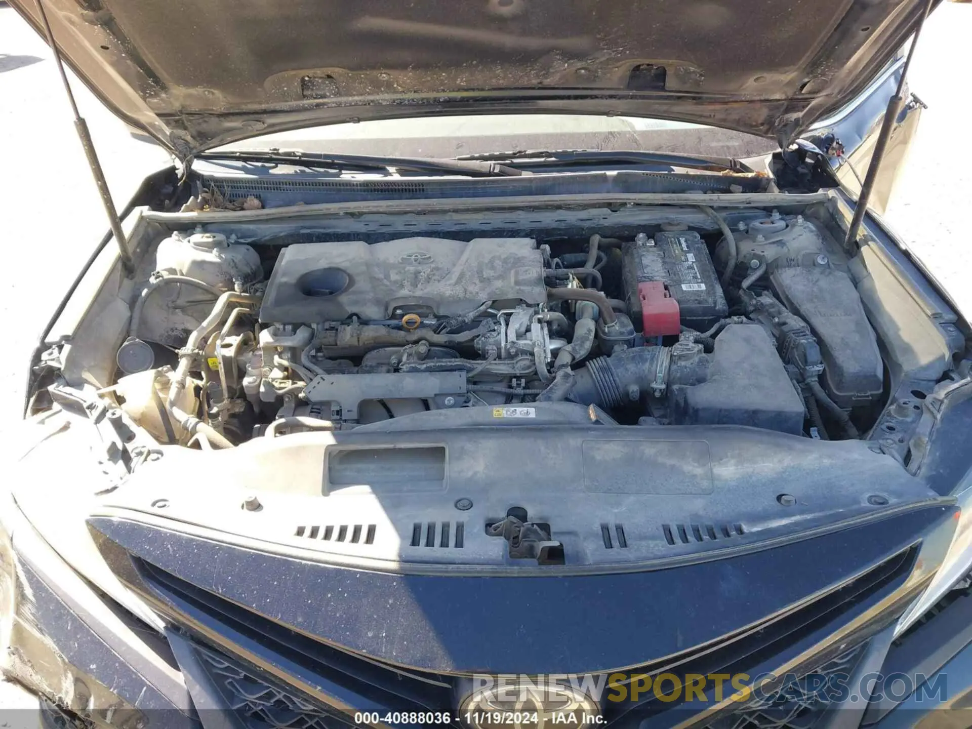 10 fotografías del automóvil dañado 4T1B11HK8KU780306 TOYOTA CAMRY 2019