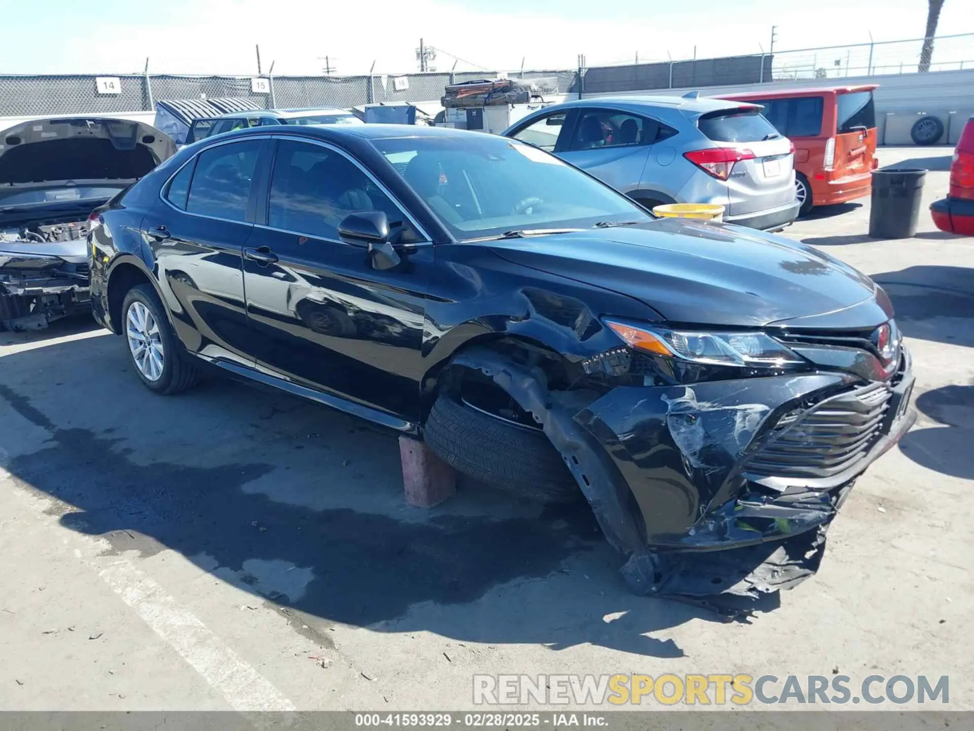 1 fotografías del automóvil dañado 4T1B11HK8KU793850 TOYOTA CAMRY 2019