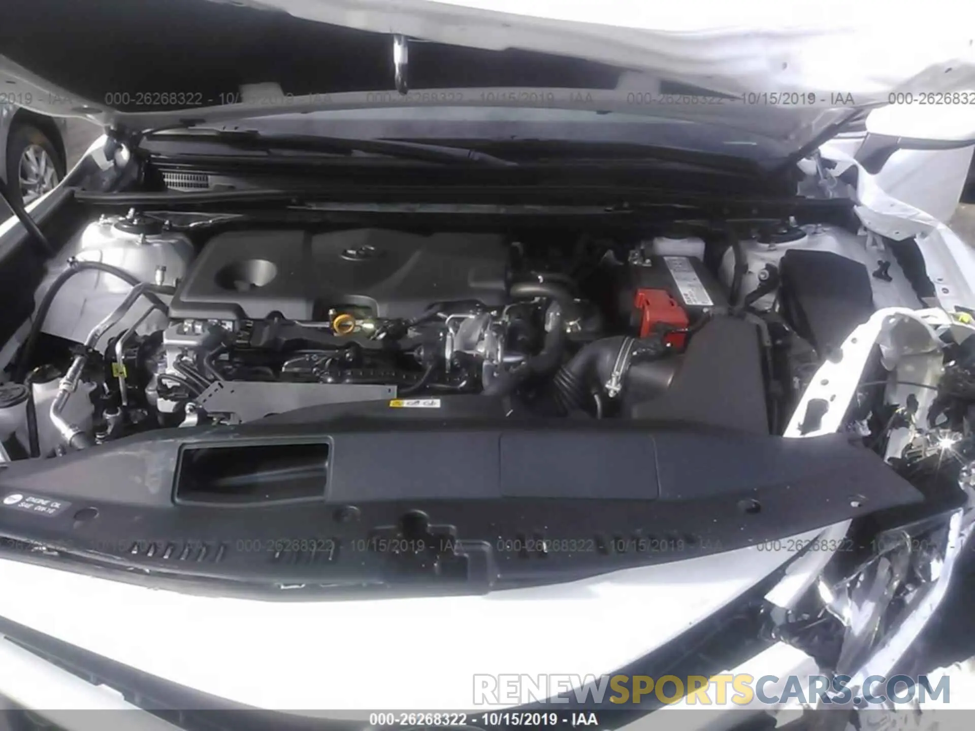 10 fotografías del automóvil dañado 4T1B11HK8KU801347 TOYOTA CAMRY 2019