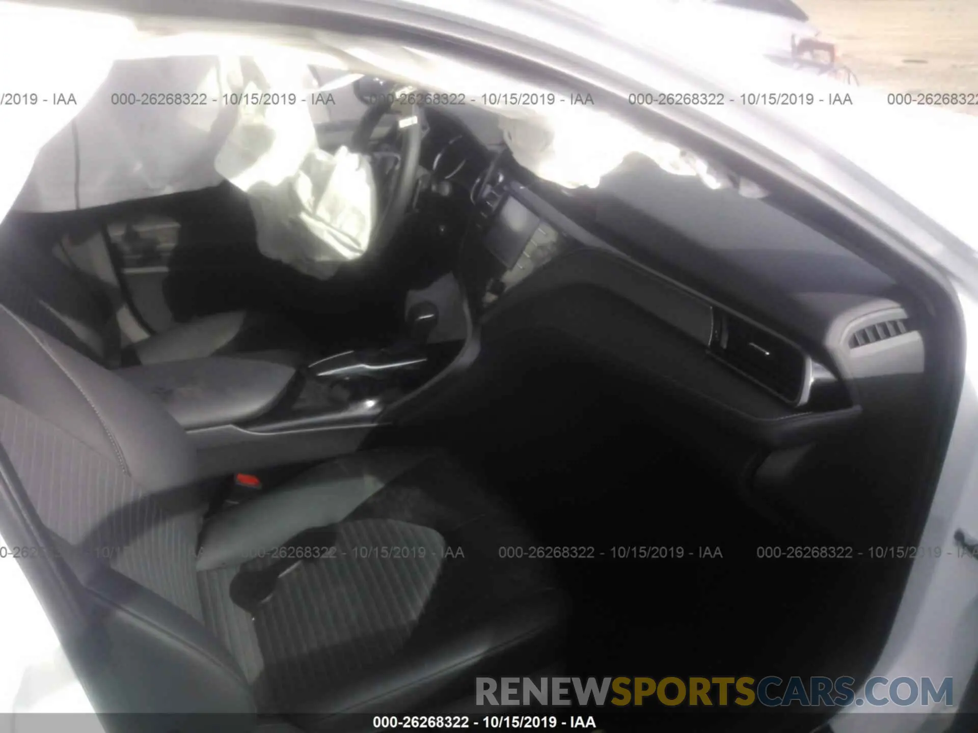 5 fotografías del automóvil dañado 4T1B11HK8KU801347 TOYOTA CAMRY 2019