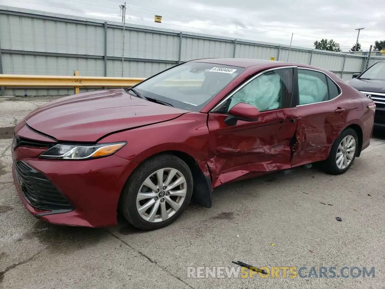 1 fotografías del automóvil dañado 4T1B11HK8KU803454 TOYOTA CAMRY 2019