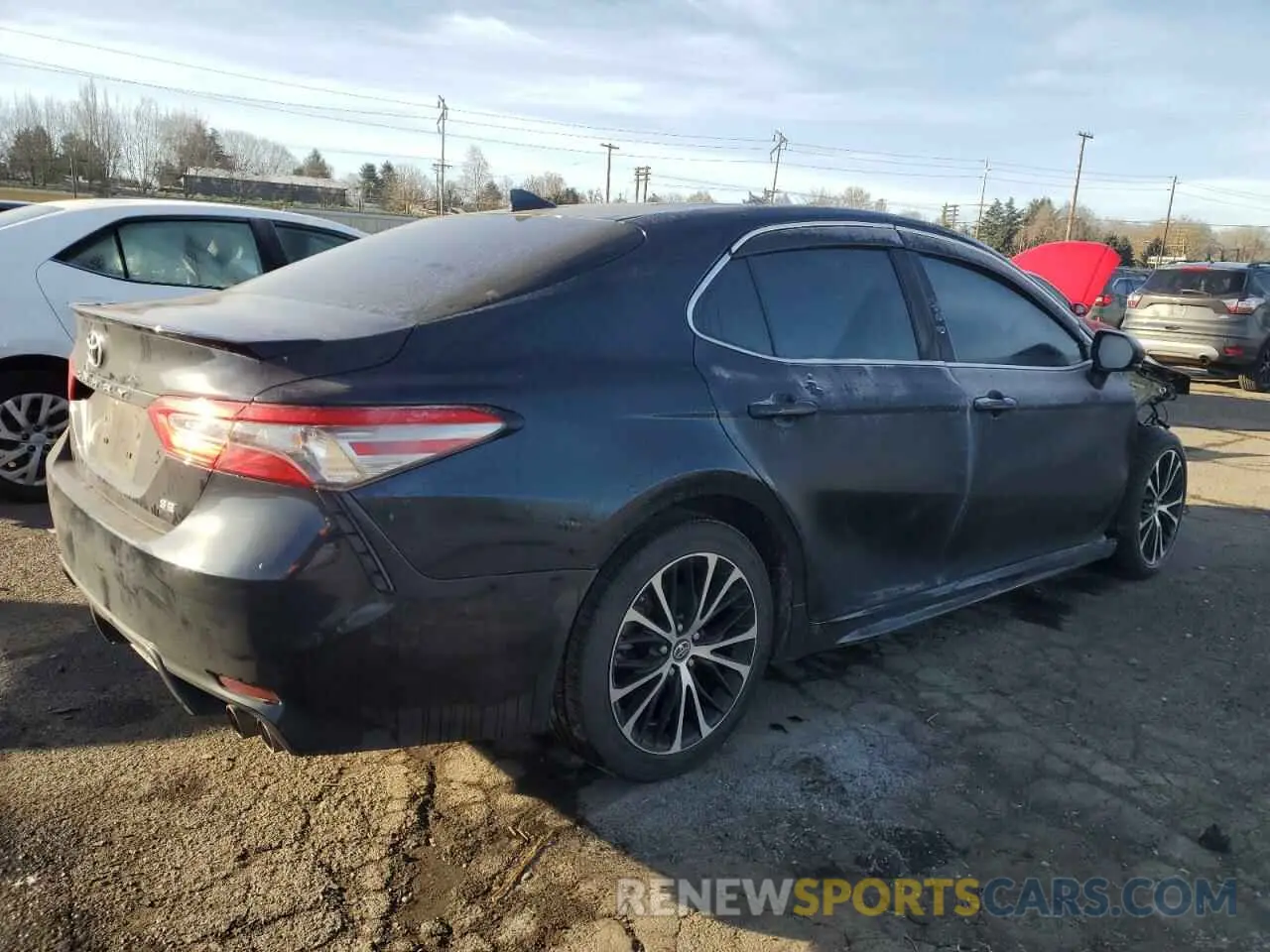 3 fotografías del automóvil dañado 4T1B11HK8KU825289 TOYOTA CAMRY 2019