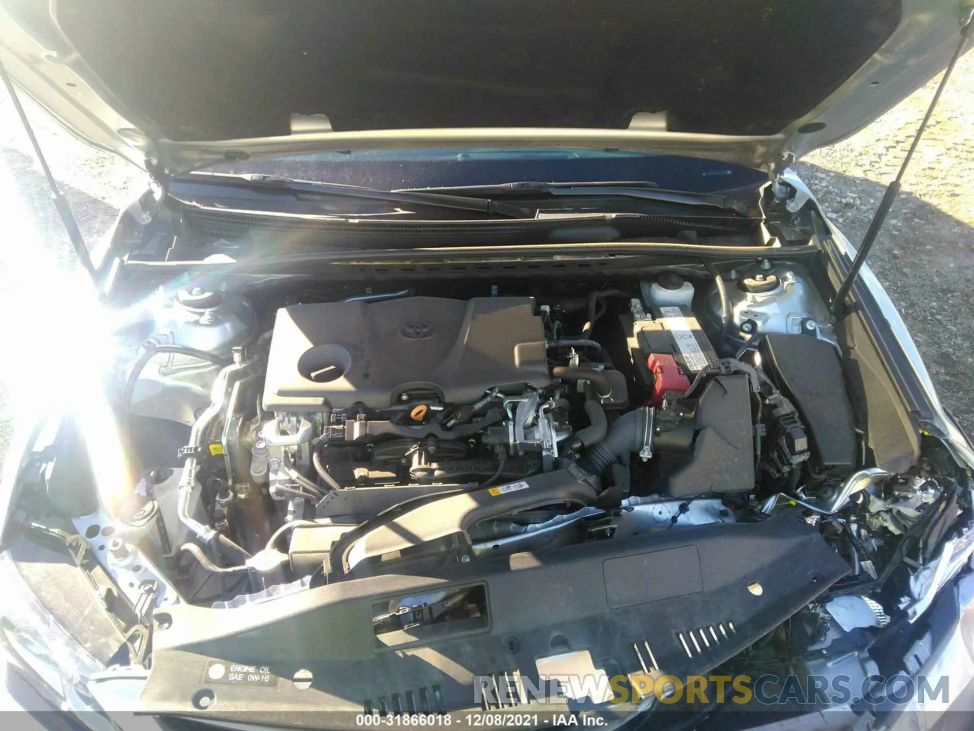 10 fotografías del automóvil dañado 4T1B11HK8KU832503 TOYOTA CAMRY 2019