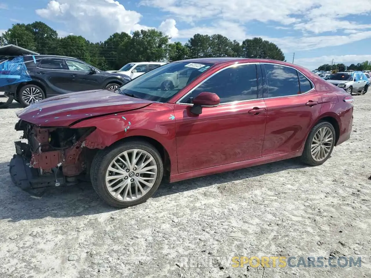 1 fotografías del automóvil dañado 4T1B11HK8KU843114 TOYOTA CAMRY 2019