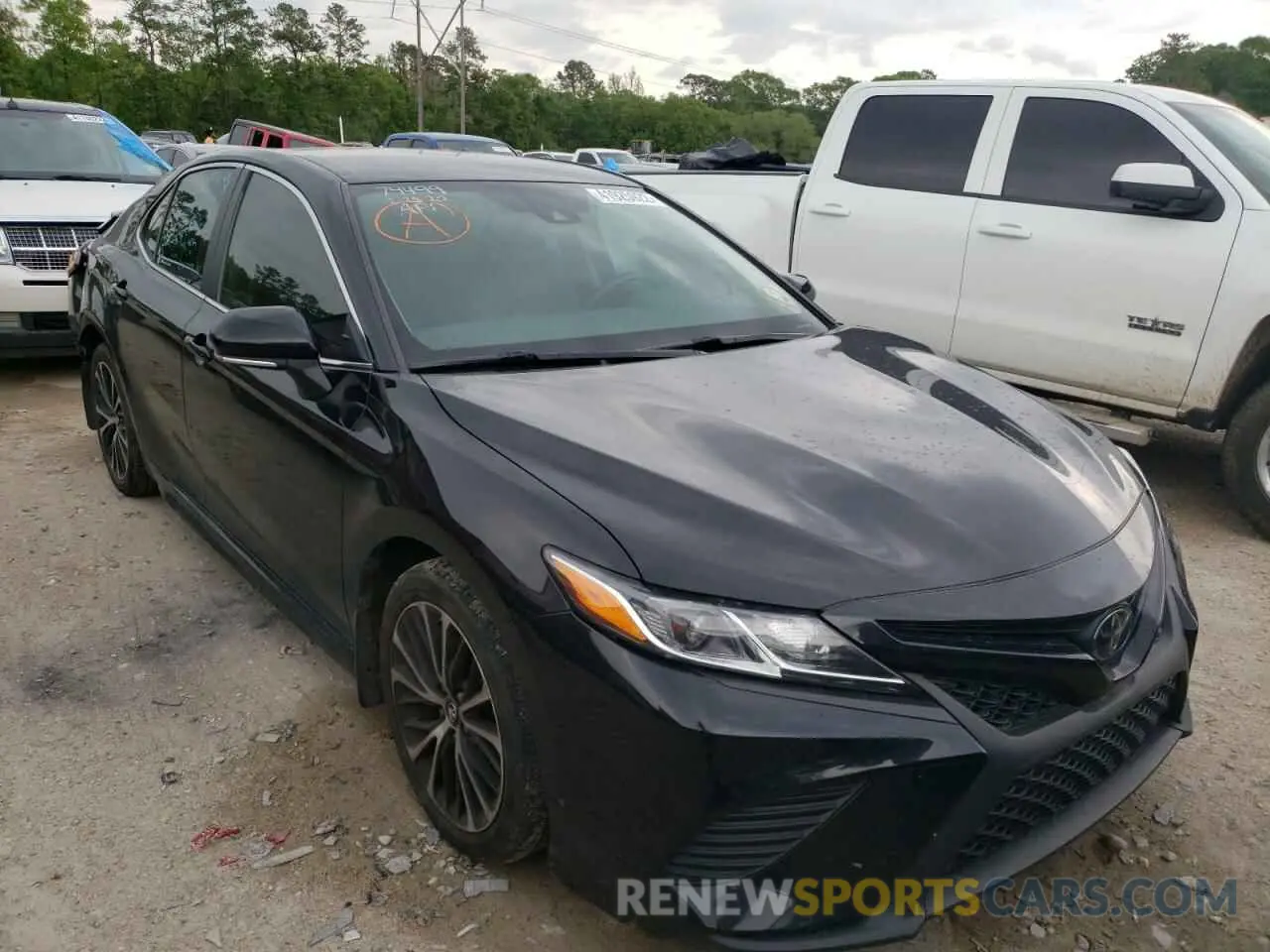 1 fotografías del automóvil dañado 4T1B11HK8KU844327 TOYOTA CAMRY 2019
