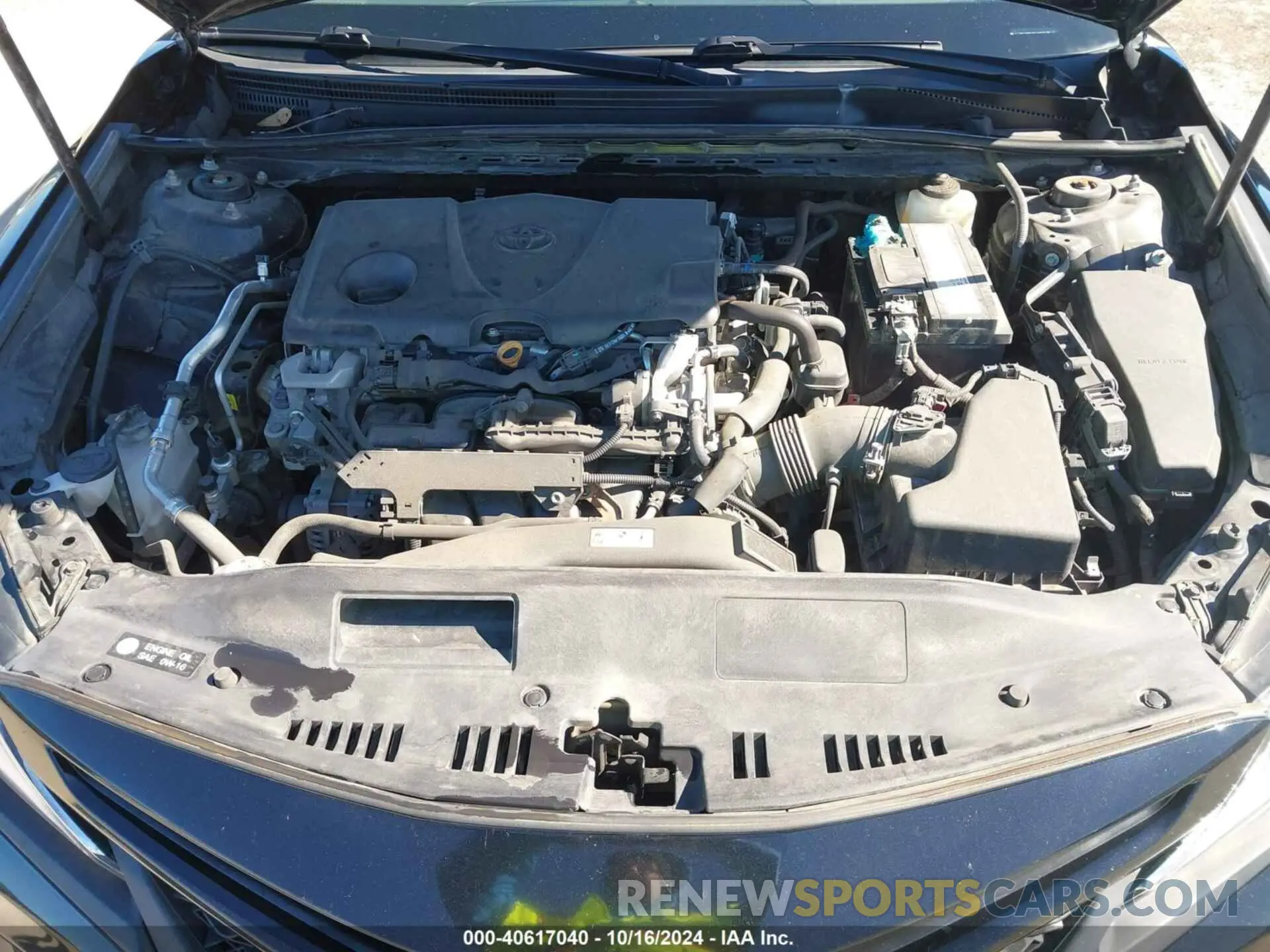 10 fotografías del automóvil dañado 4T1B11HK9KU160516 TOYOTA CAMRY 2019