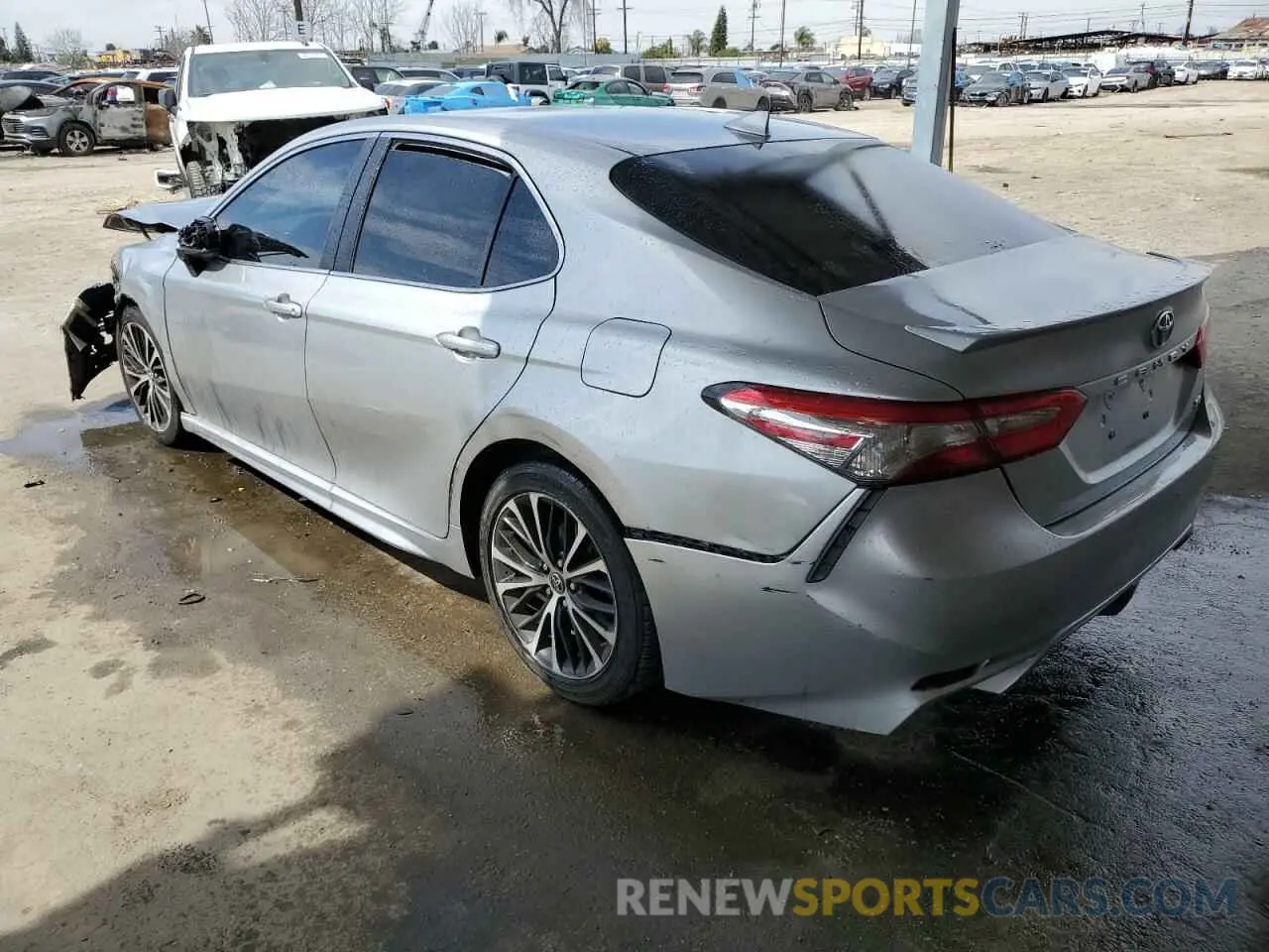 2 fotografías del automóvil dañado 4T1B11HK9KU167398 TOYOTA CAMRY 2019