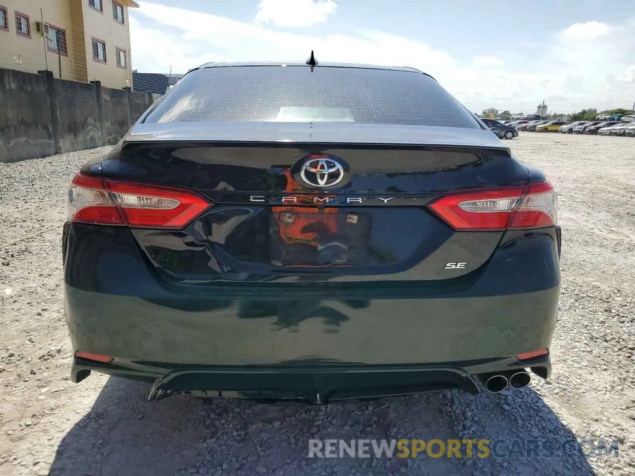 6 fotografías del automóvil dañado 4T1B11HK9KU186694 TOYOTA CAMRY 2019