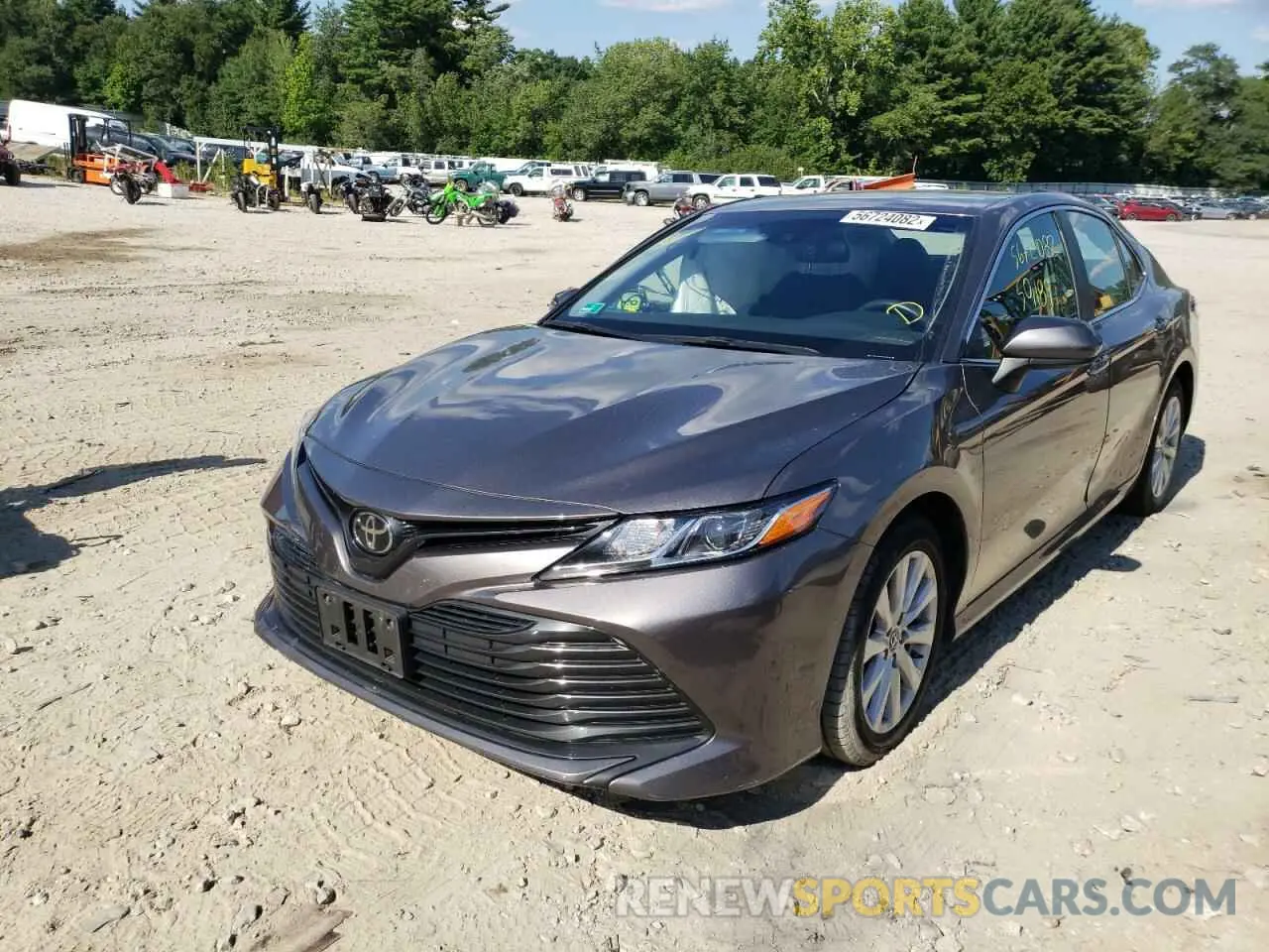 2 fotografías del automóvil dañado 4T1B11HK9KU187649 TOYOTA CAMRY 2019
