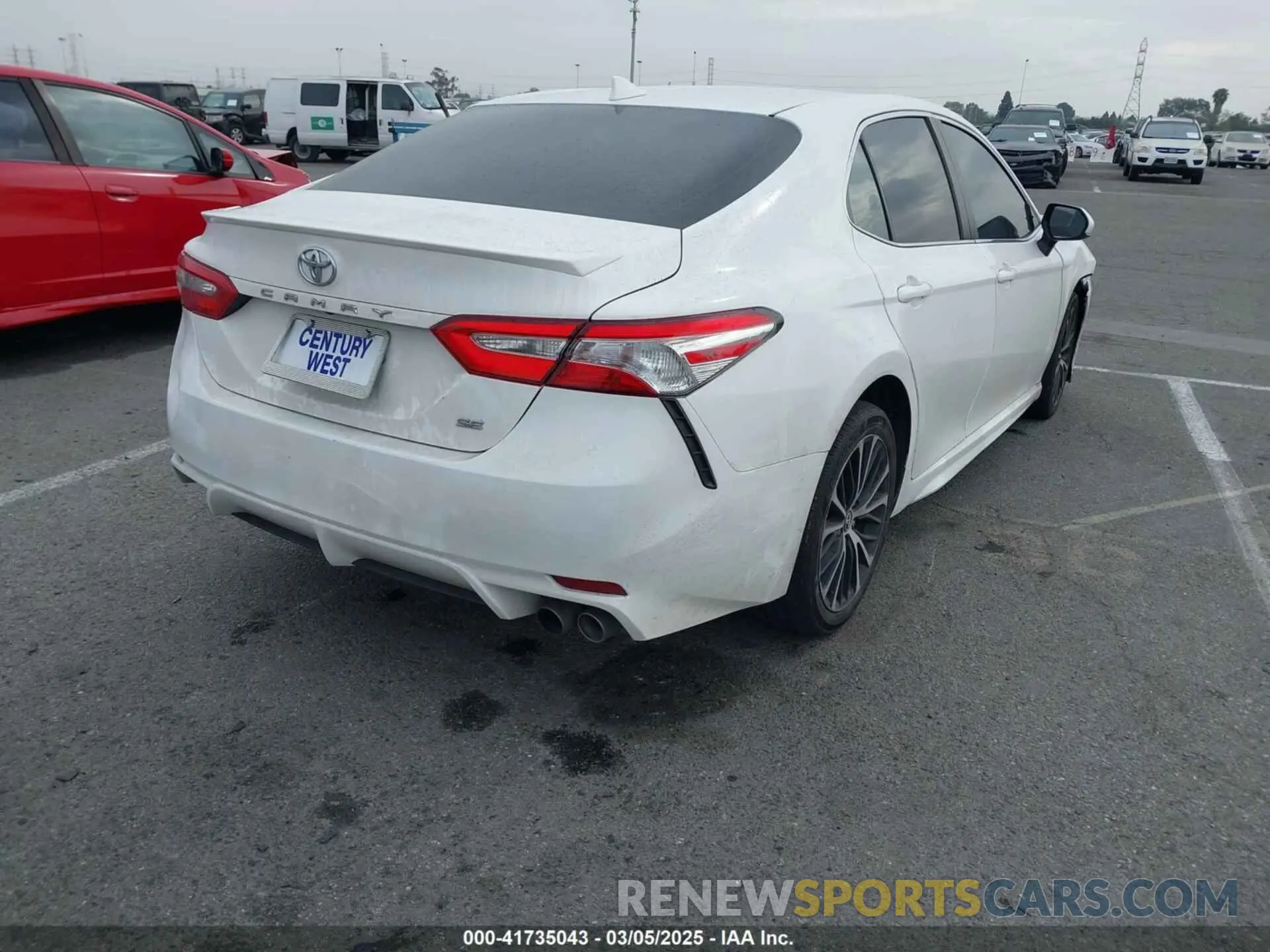 4 fotografías del automóvil dañado 4T1B11HK9KU190194 TOYOTA CAMRY 2019