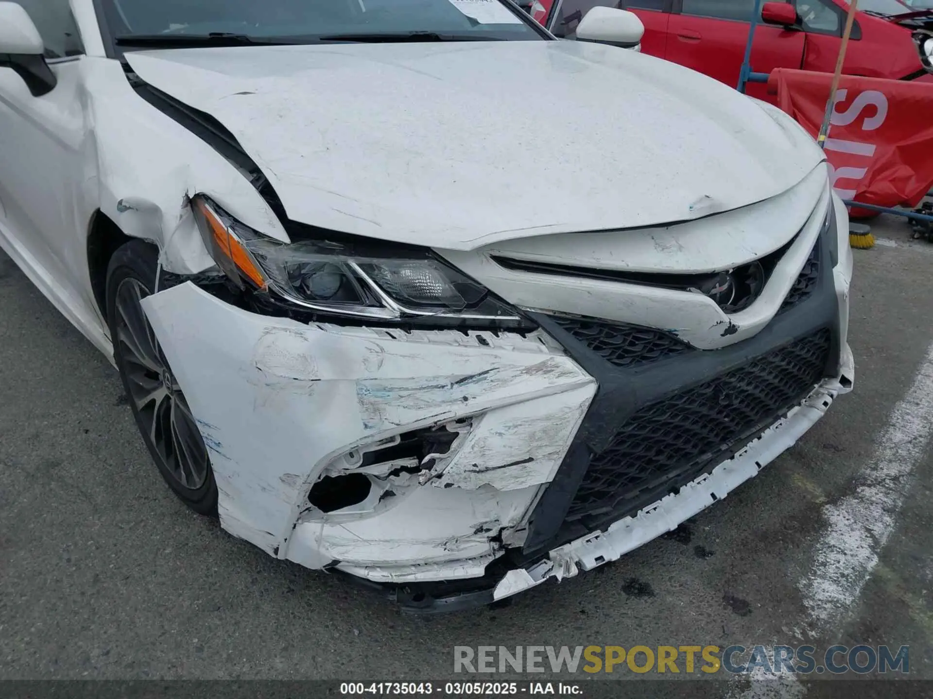 6 fotografías del automóvil dañado 4T1B11HK9KU190194 TOYOTA CAMRY 2019