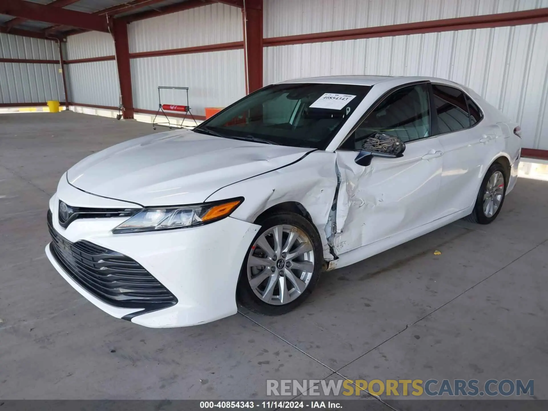 2 fotografías del automóvil dañado 4T1B11HK9KU197548 TOYOTA CAMRY 2019