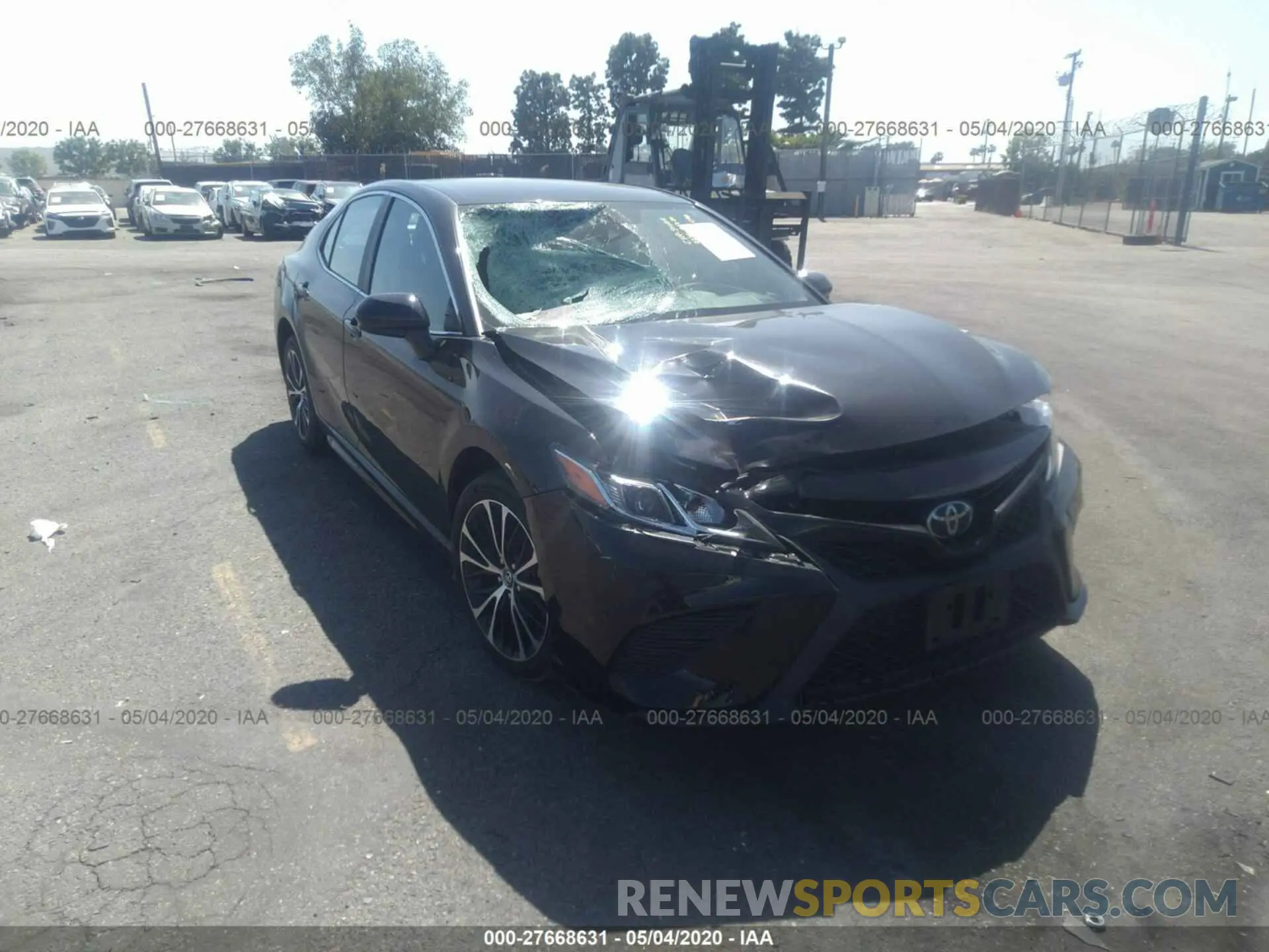 1 fotografías del automóvil dañado 4T1B11HK9KU1A3505 TOYOTA CAMRY 2019