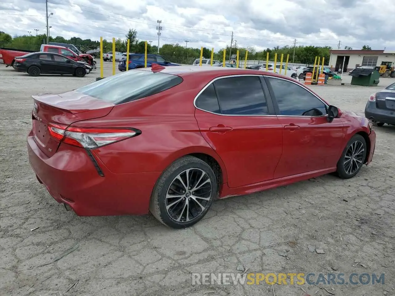 3 fotografías del automóvil dañado 4T1B11HK9KU227311 TOYOTA CAMRY 2019