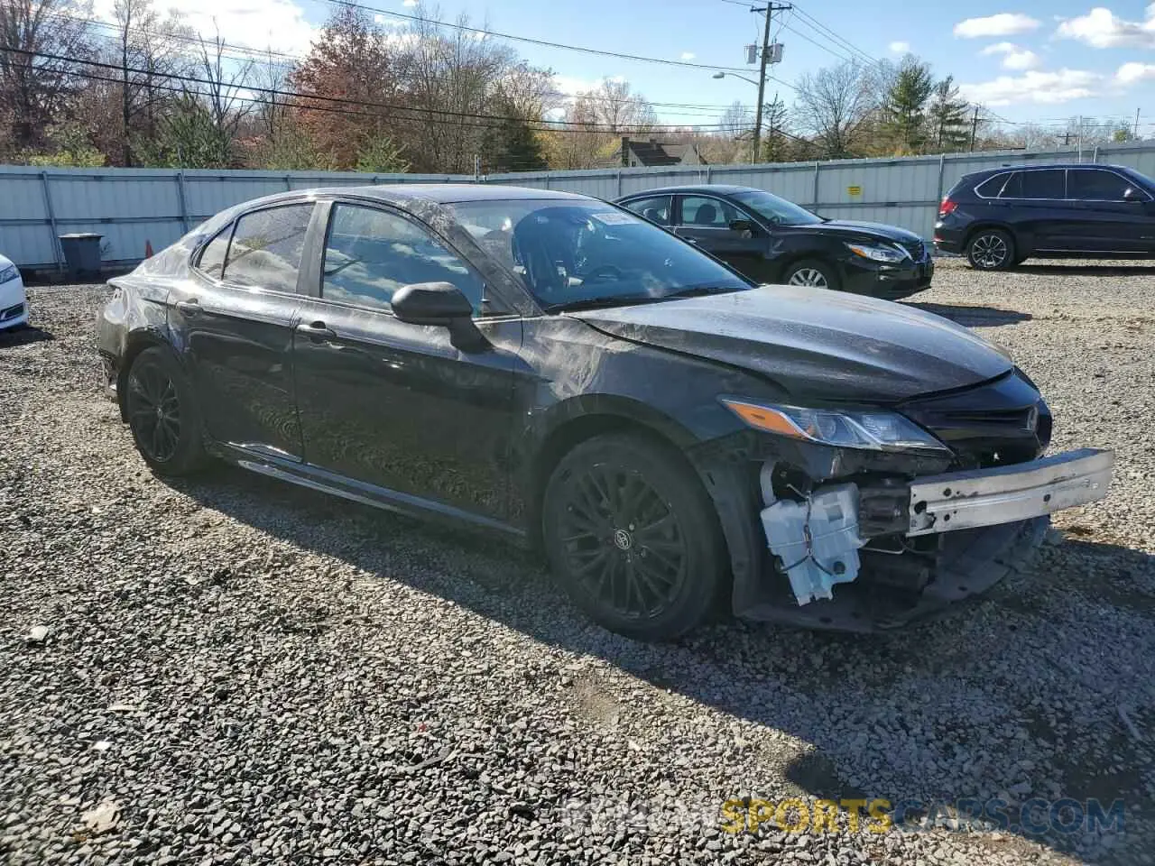 4 fotografías del automóvil dañado 4T1B11HK9KU233691 TOYOTA CAMRY 2019