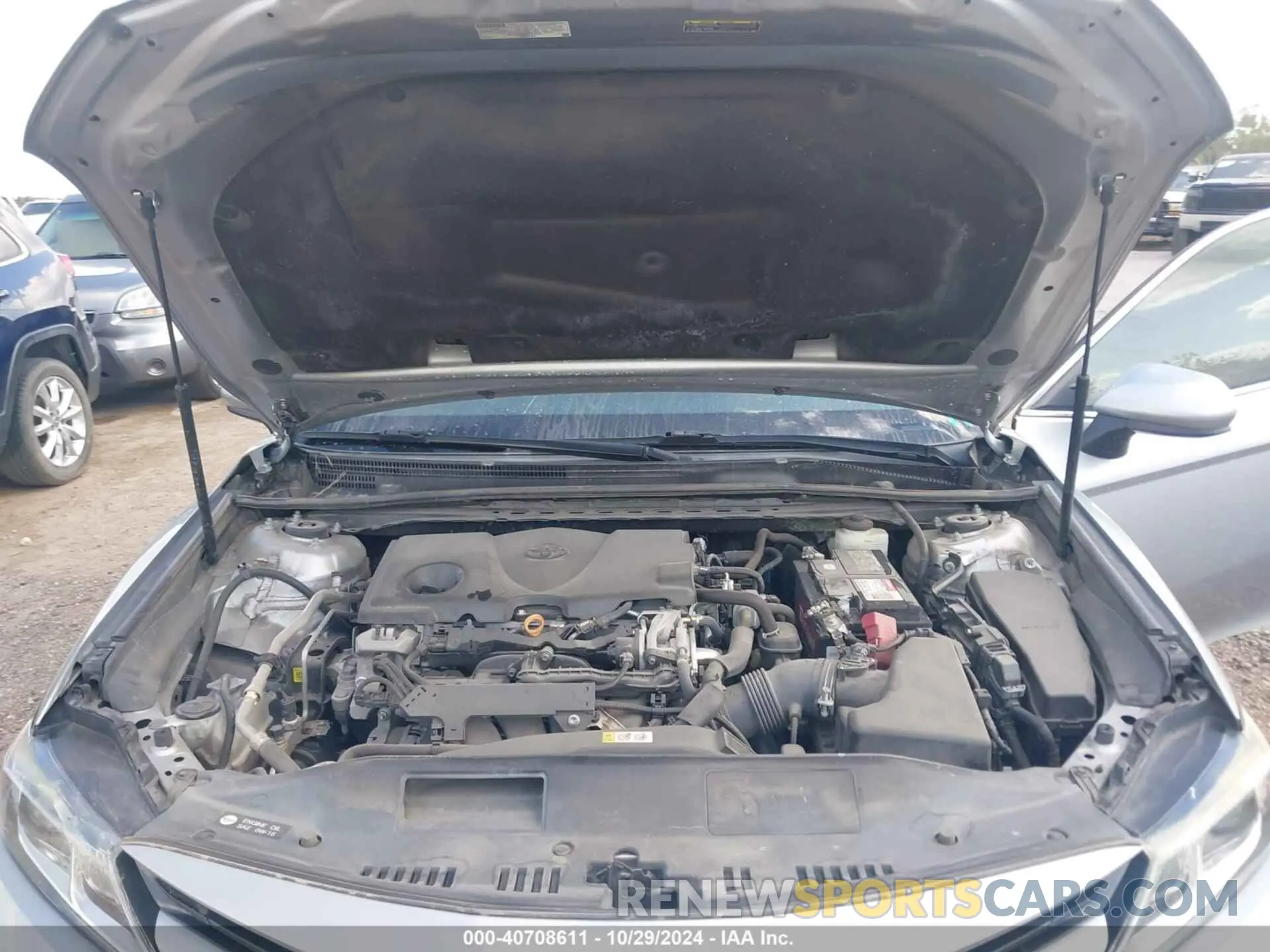 10 fotografías del automóvil dañado 4T1B11HK9KU241385 TOYOTA CAMRY 2019
