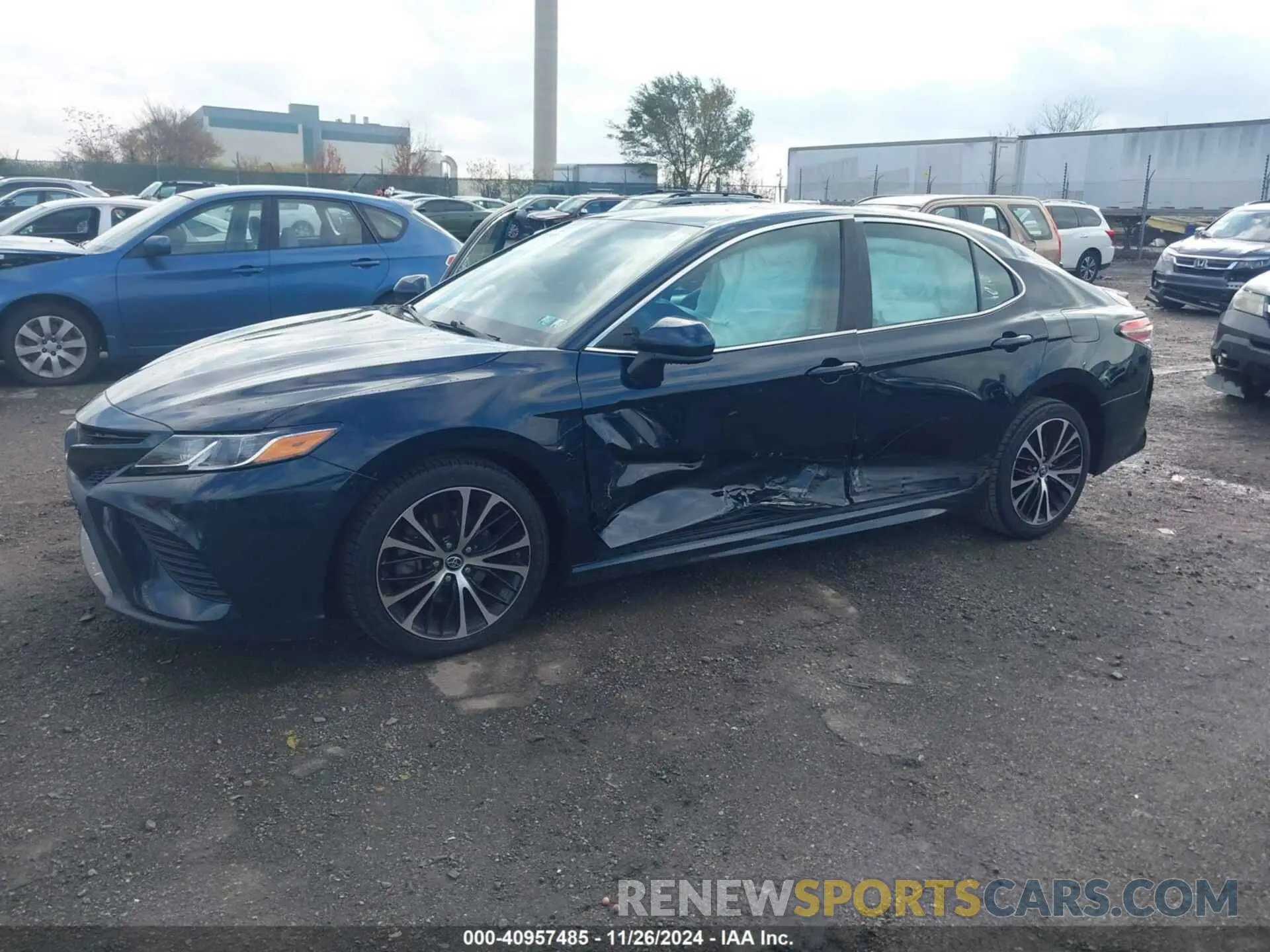 6 fotografías del automóvil dañado 4T1B11HK9KU244108 TOYOTA CAMRY 2019
