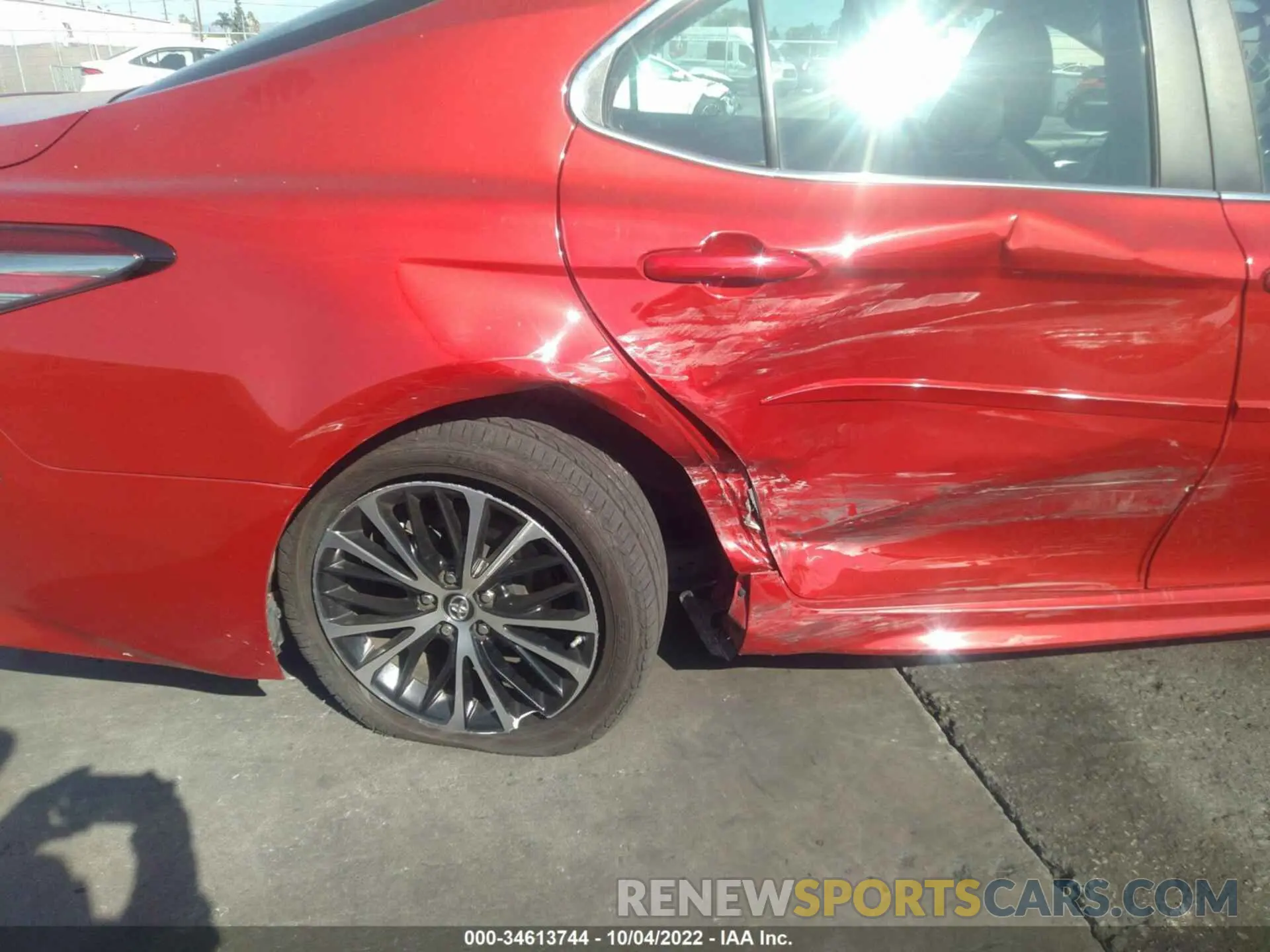 6 fotografías del automóvil dañado 4T1B11HK9KU249101 TOYOTA CAMRY 2019