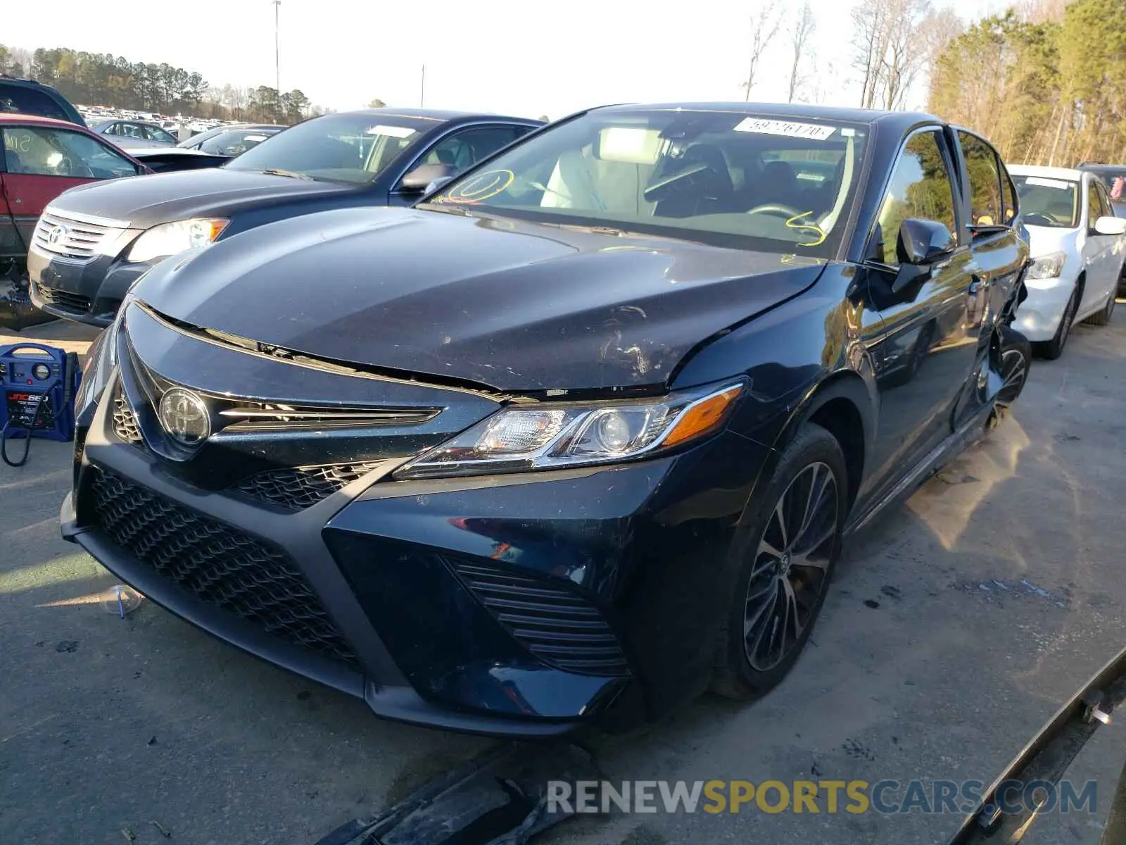 2 fotografías del automóvil dañado 4T1B11HK9KU276217 TOYOTA CAMRY 2019
