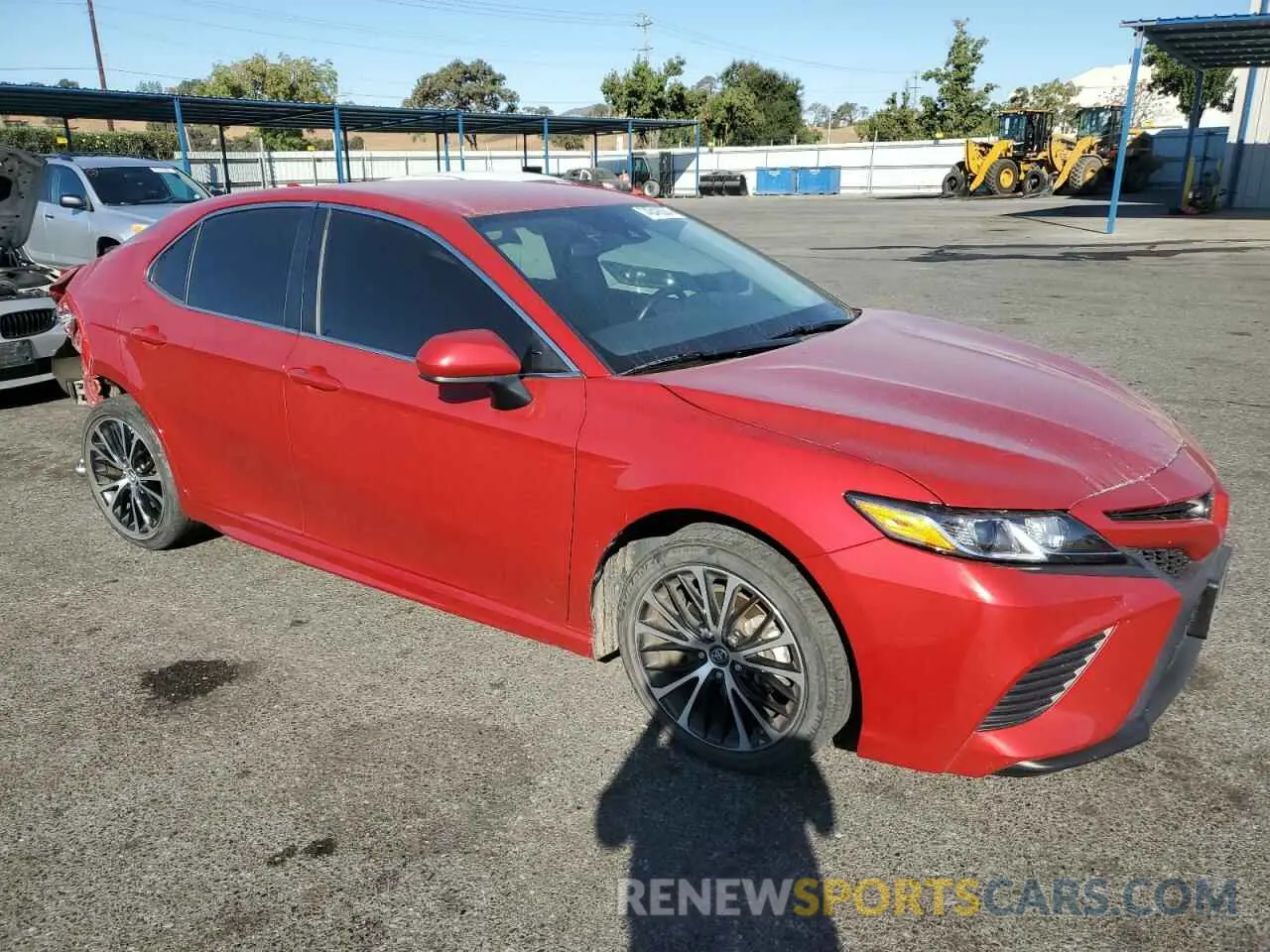4 fotografías del automóvil dañado 4T1B11HK9KU284351 TOYOTA CAMRY 2019