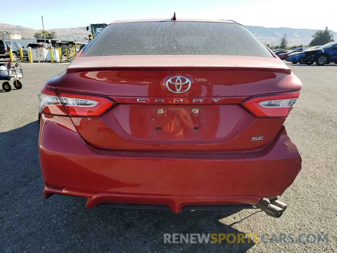 6 fotografías del automóvil dañado 4T1B11HK9KU284351 TOYOTA CAMRY 2019