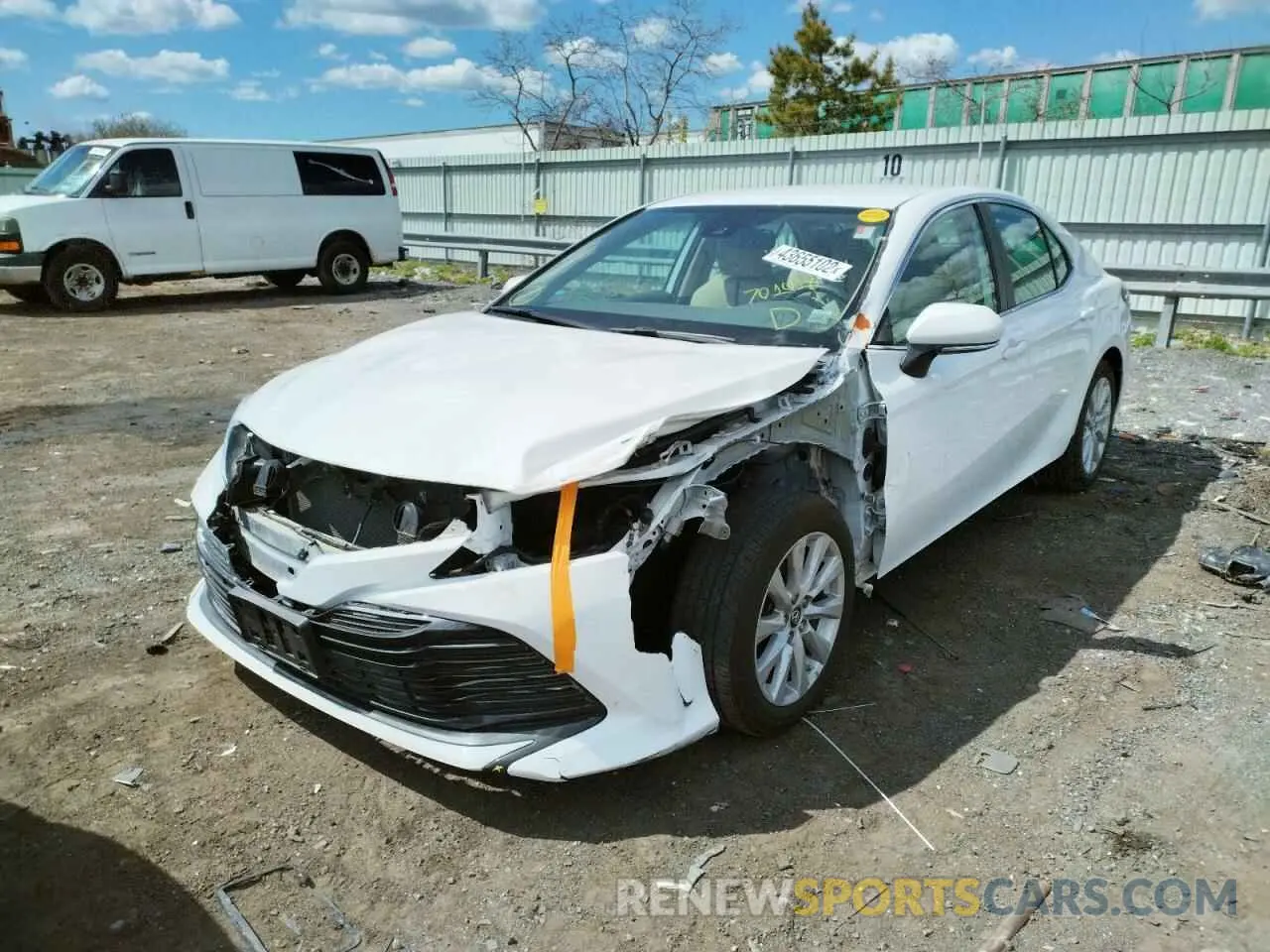 9 fotografías del automóvil dañado 4T1B11HK9KU701418 TOYOTA CAMRY 2019