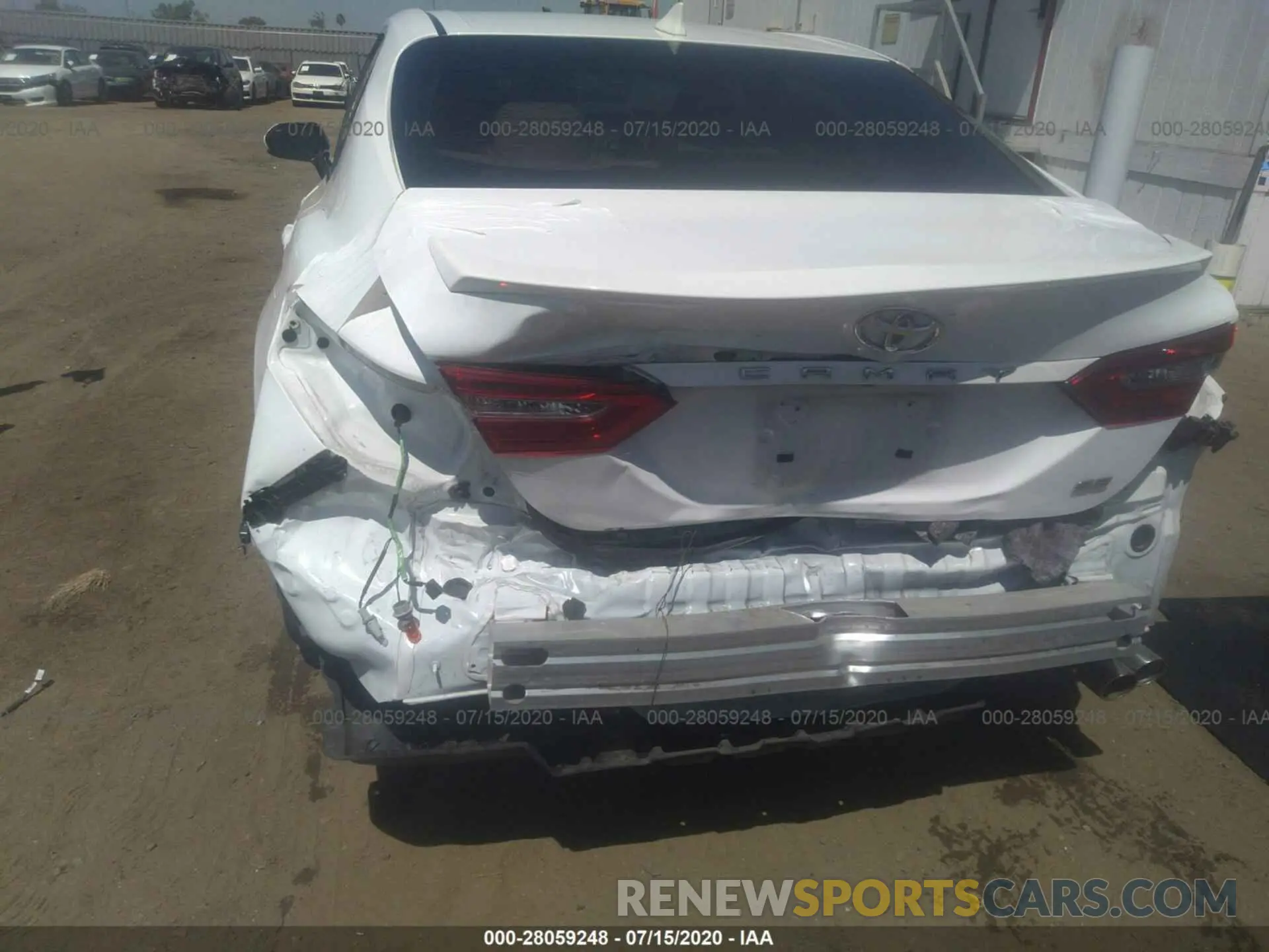 6 fotografías del automóvil dañado 4T1B11HK9KU708286 TOYOTA CAMRY 2019