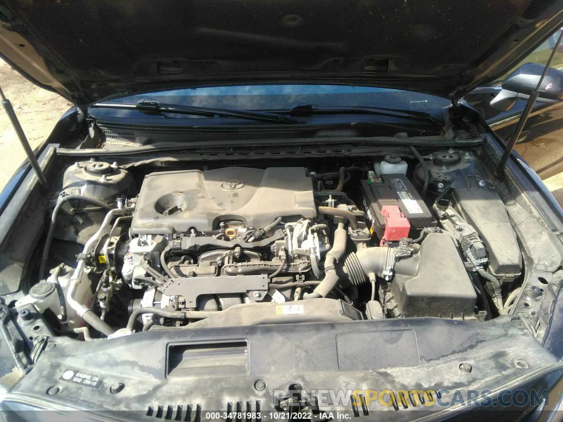 10 fotografías del automóvil dañado 4T1B11HK9KU719837 TOYOTA CAMRY 2019