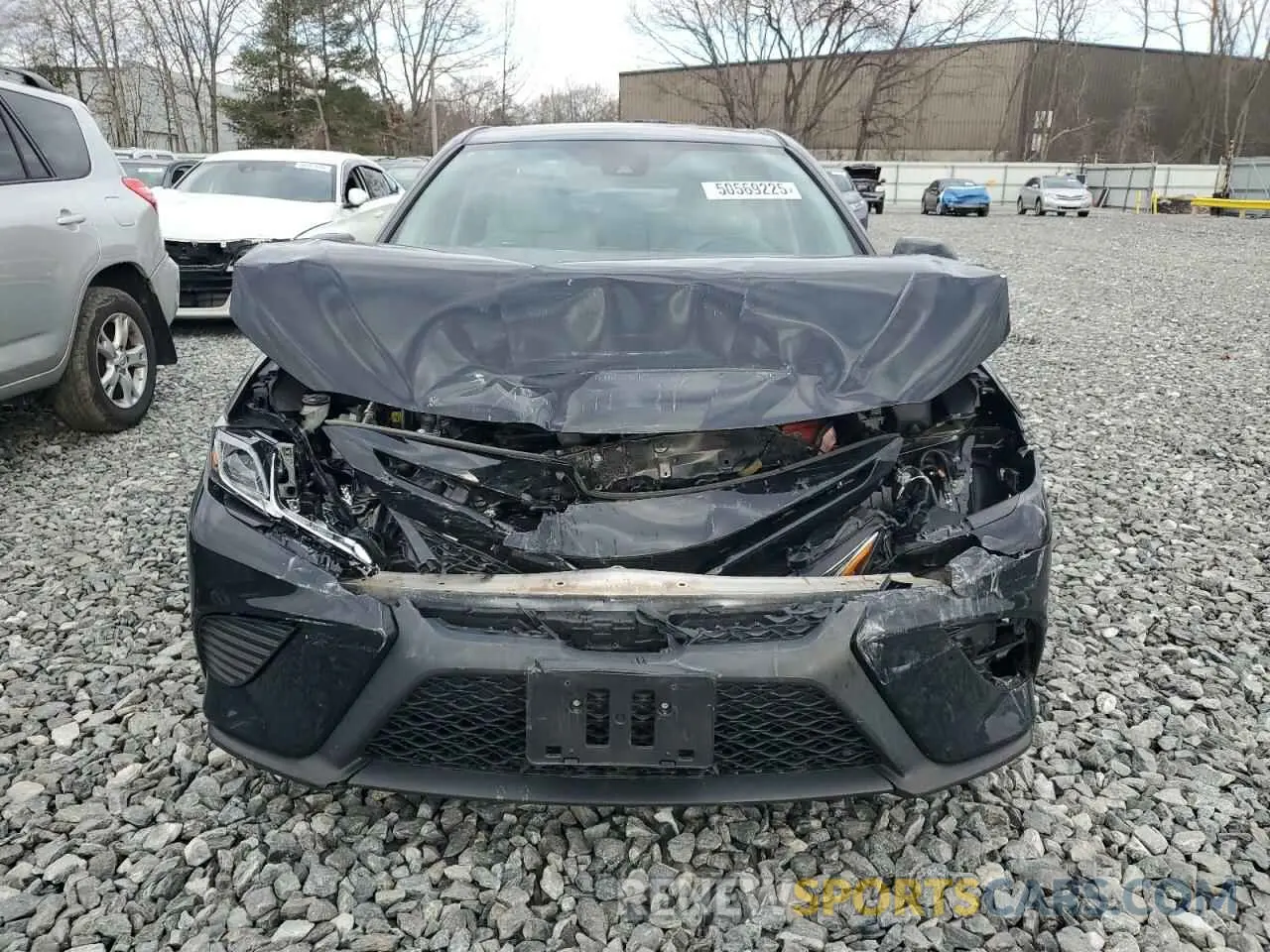 5 fotografías del automóvil dañado 4T1B11HK9KU733446 TOYOTA CAMRY 2019