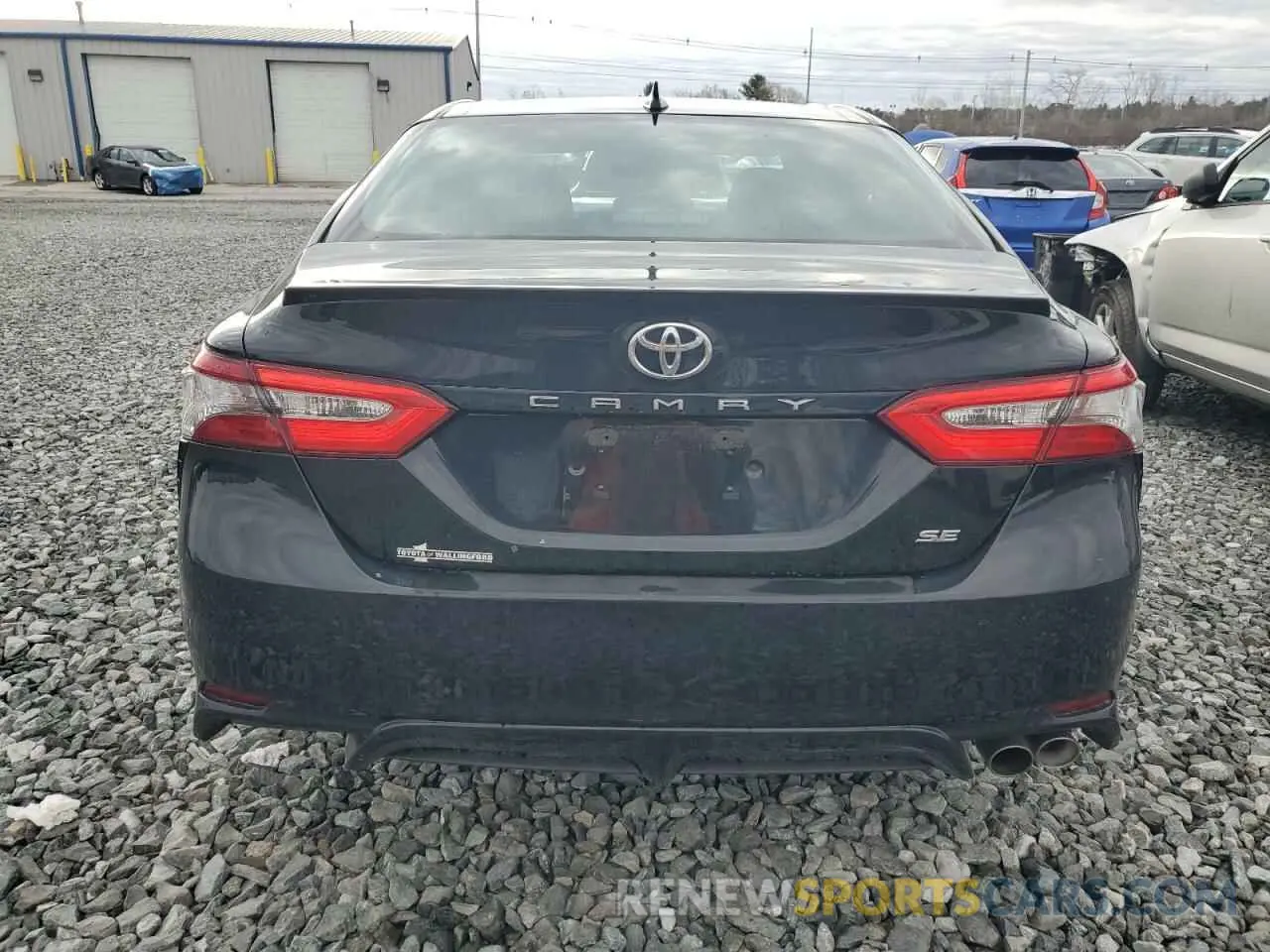 6 fotografías del automóvil dañado 4T1B11HK9KU733446 TOYOTA CAMRY 2019