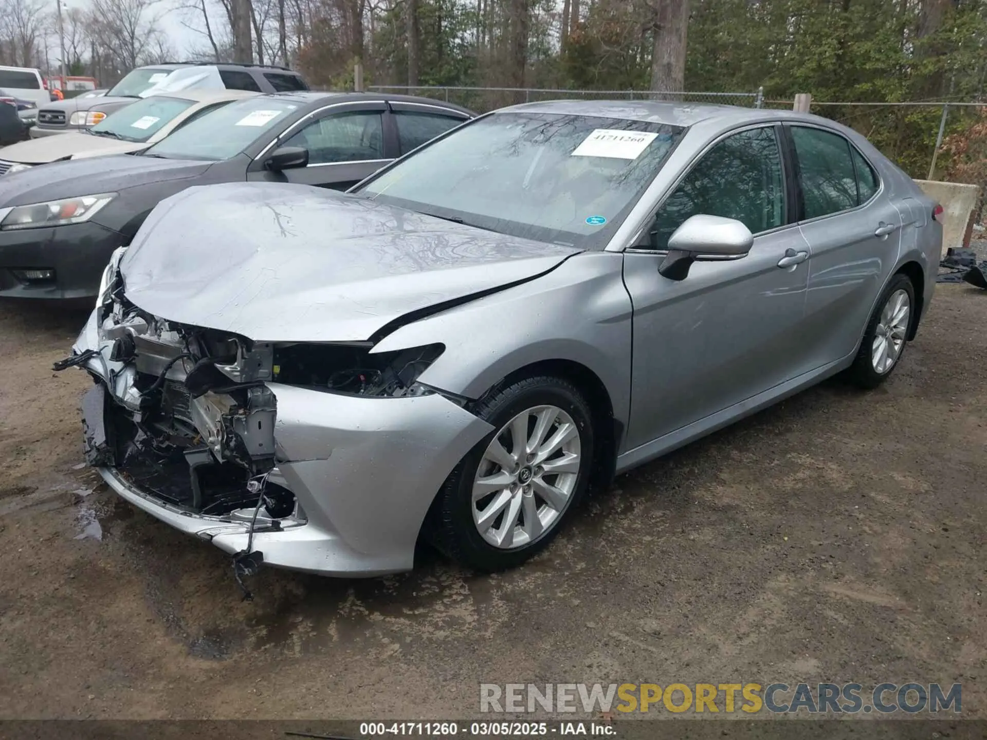 2 fotografías del automóvil dañado 4T1B11HK9KU770254 TOYOTA CAMRY 2019
