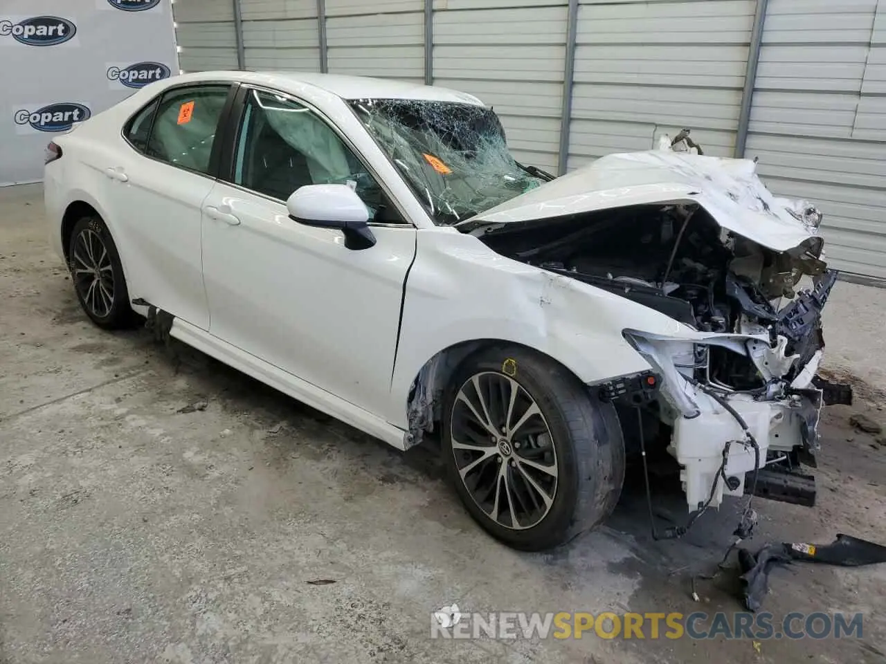 4 fotografías del automóvil dañado 4T1B11HK9KU787376 TOYOTA CAMRY 2019