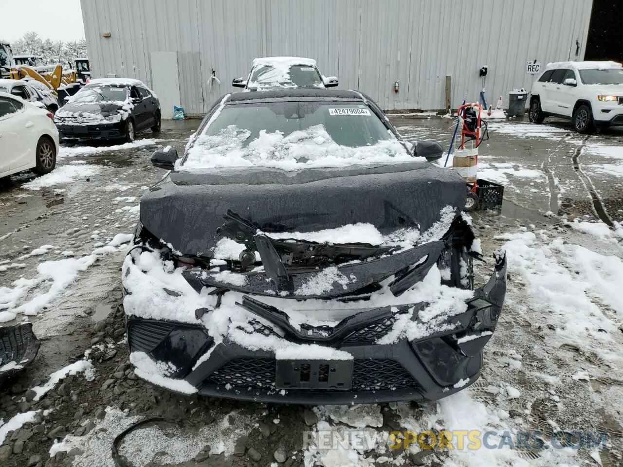 5 fotografías del automóvil dañado 4T1B11HK9KU796451 TOYOTA CAMRY 2019