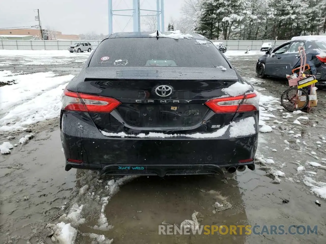 6 fotografías del automóvil dañado 4T1B11HK9KU796451 TOYOTA CAMRY 2019