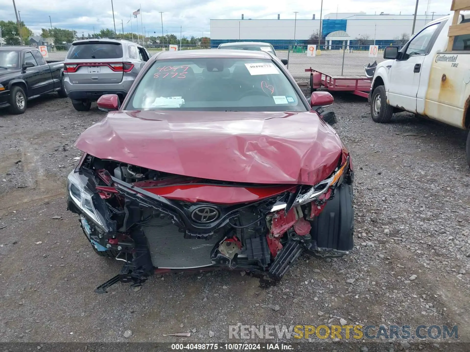 12 fotografías del automóvil dañado 4T1B11HK9KU808646 TOYOTA CAMRY 2019